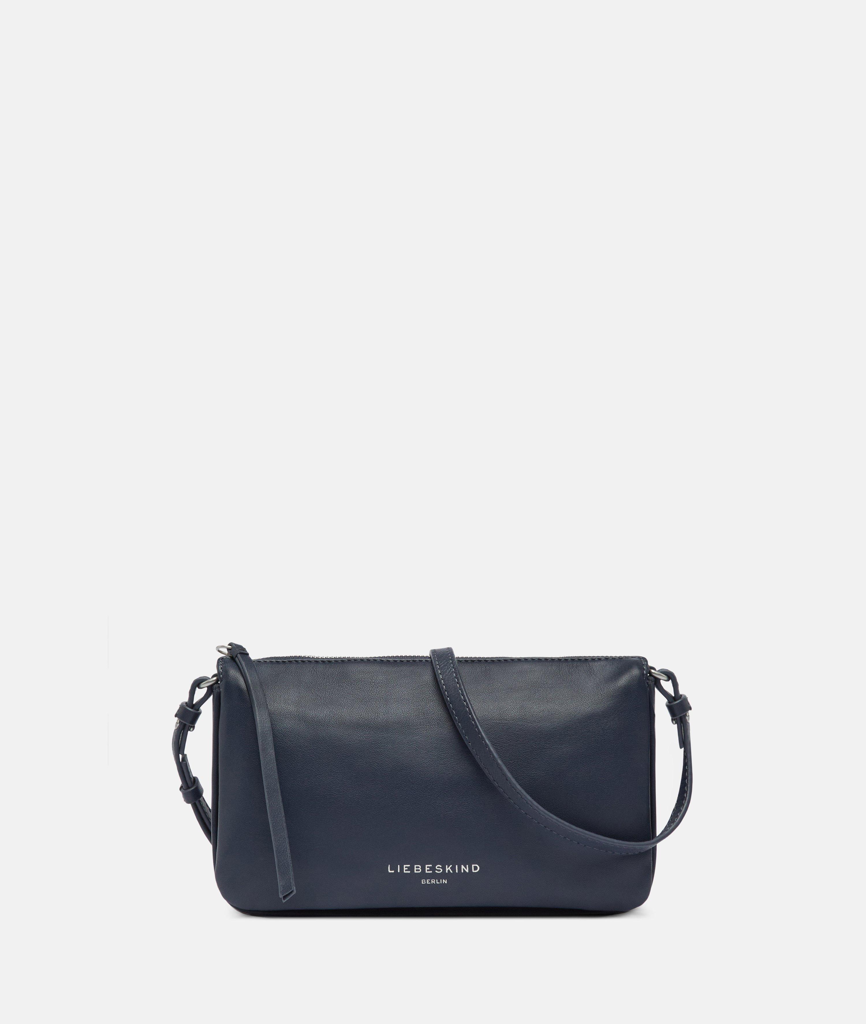 Nina Crossbody S in blue, black, brown & beige