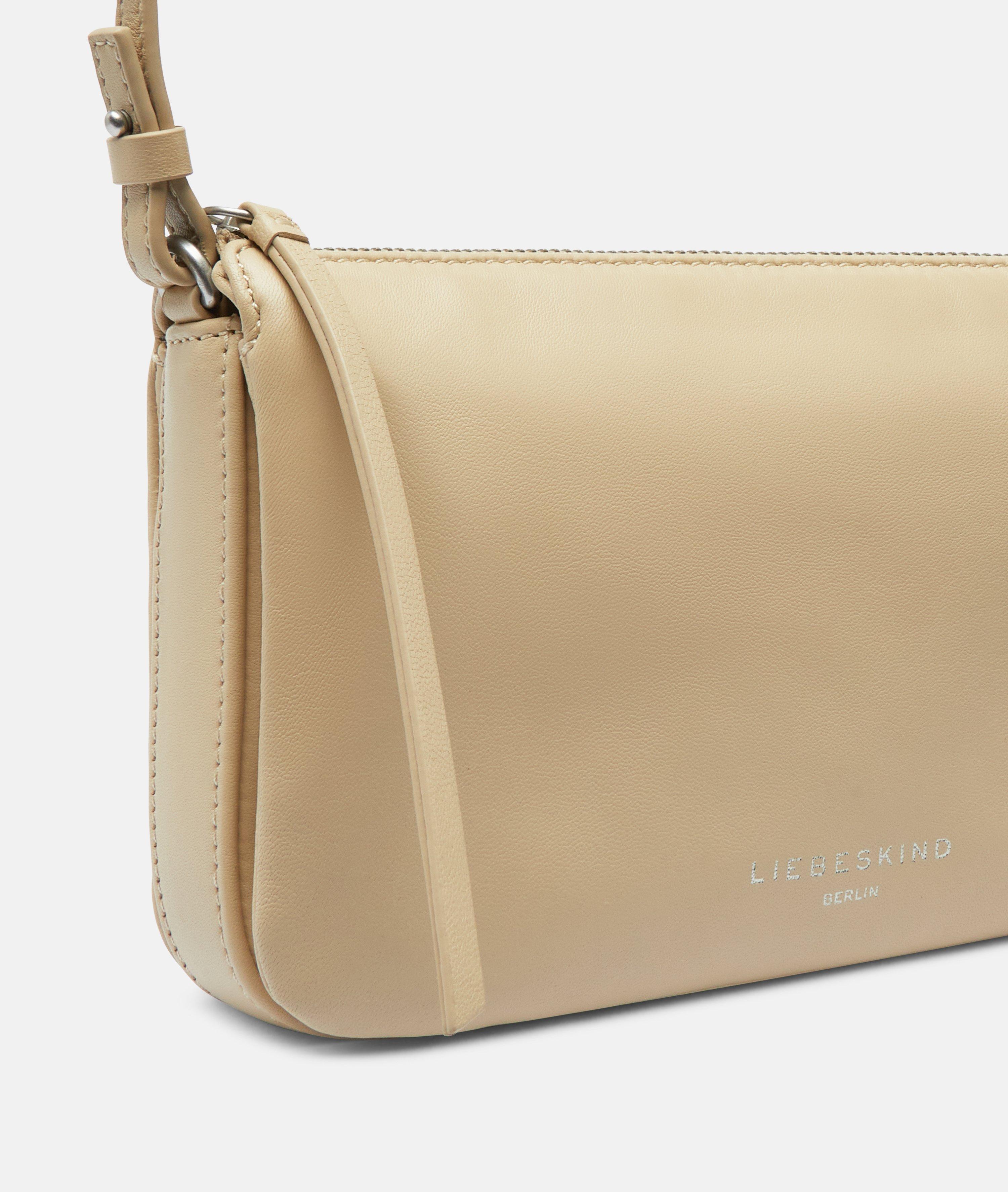 Nina Crossbody S in beige, black, brown & blue