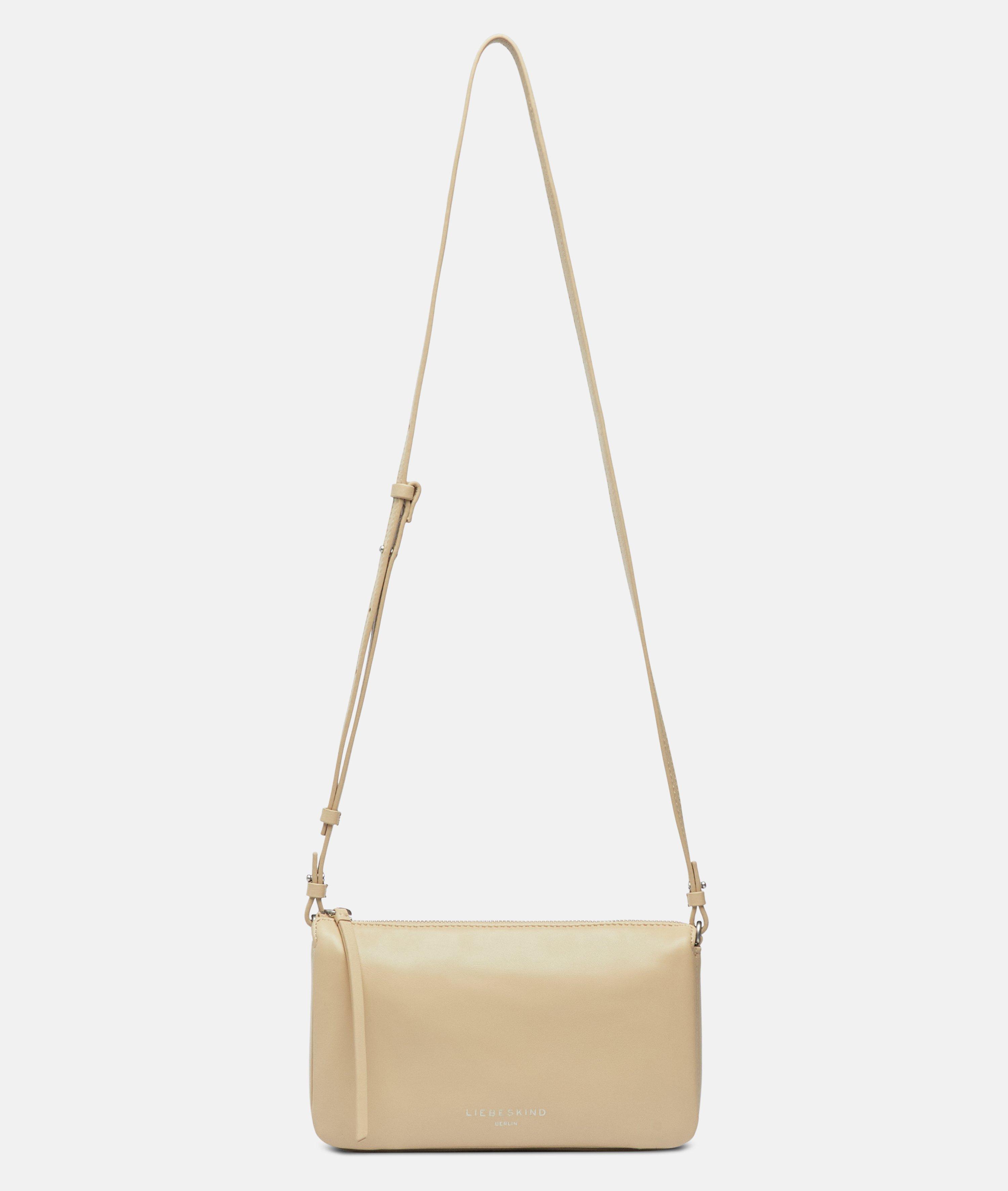 Nina Crossbody S in beige, black, brown & blue