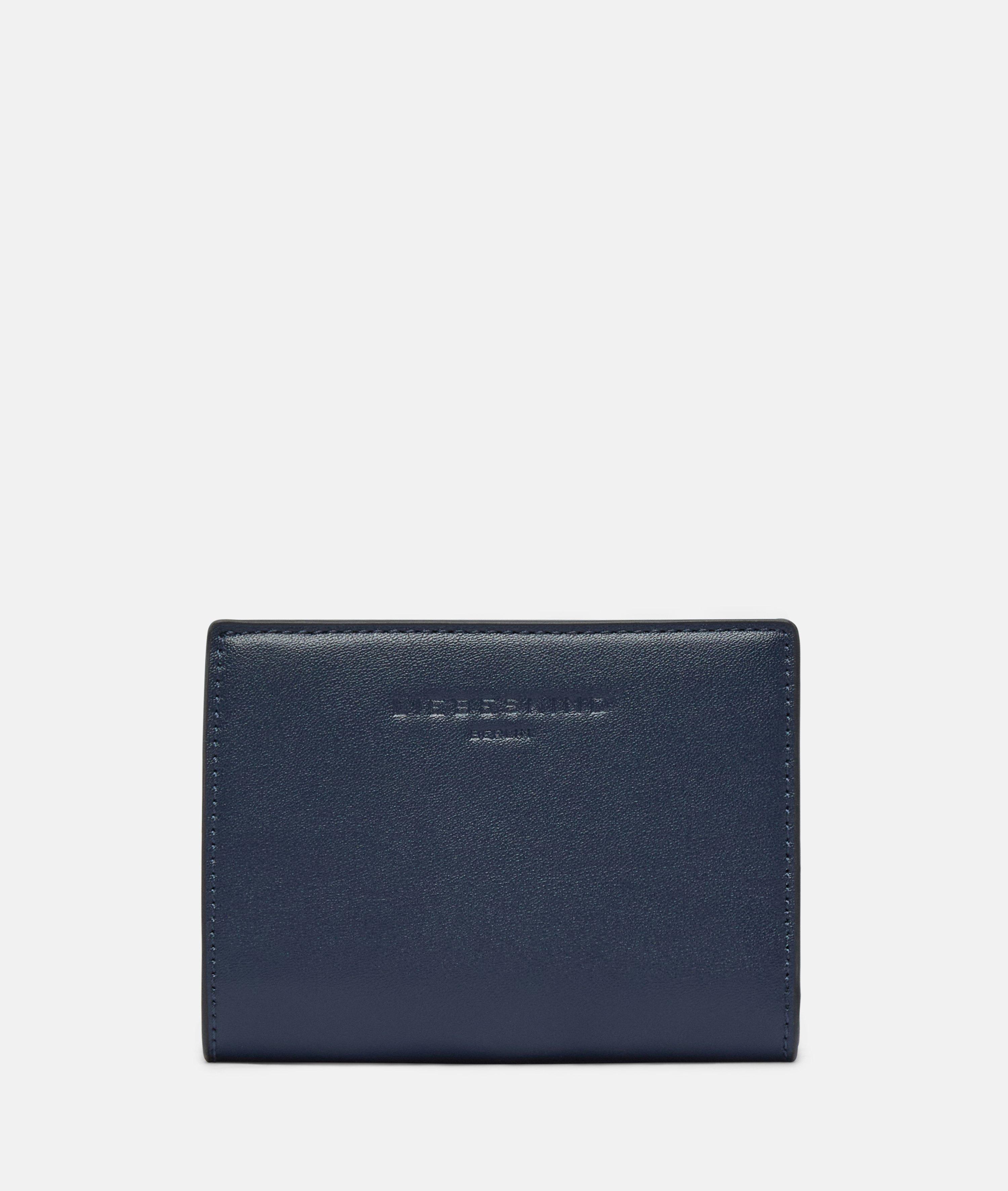 Thea Geldbörse M in blau & beige