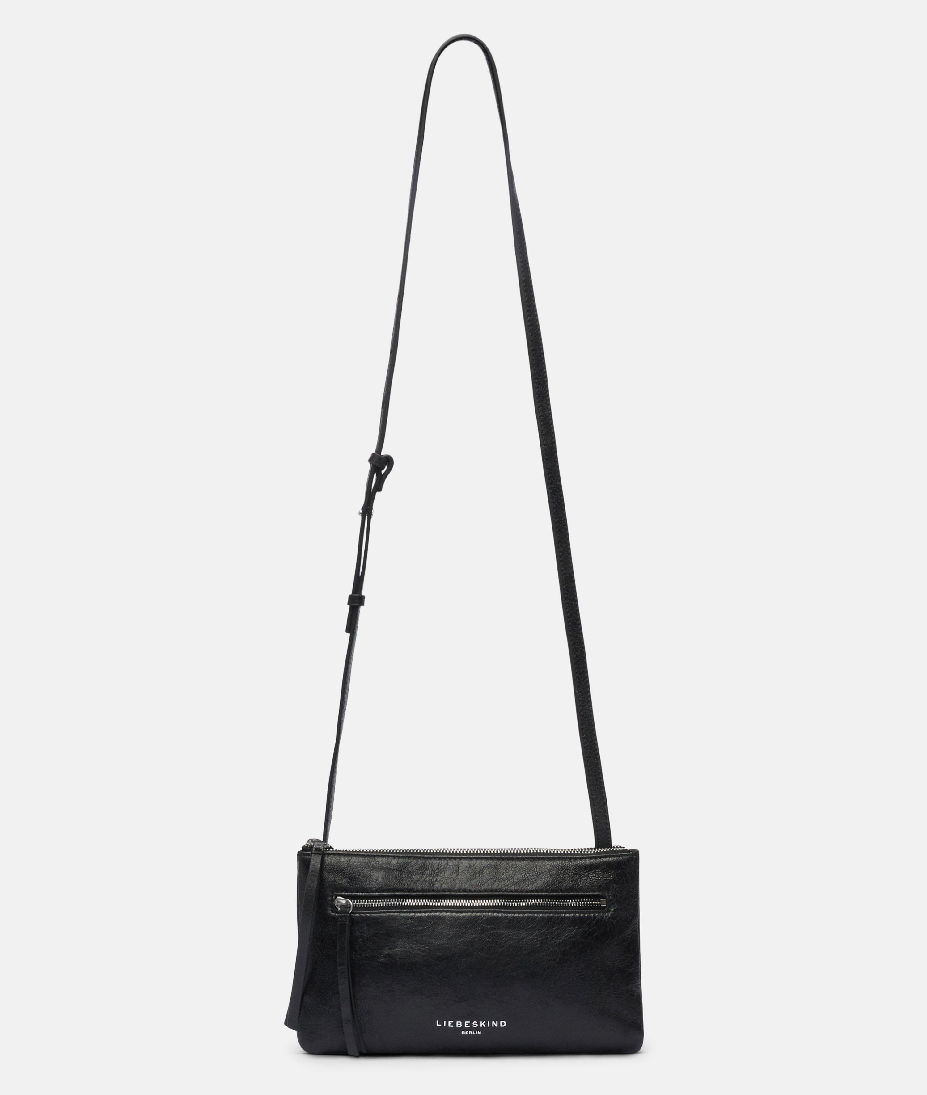 Double Zena Crossbody S in black