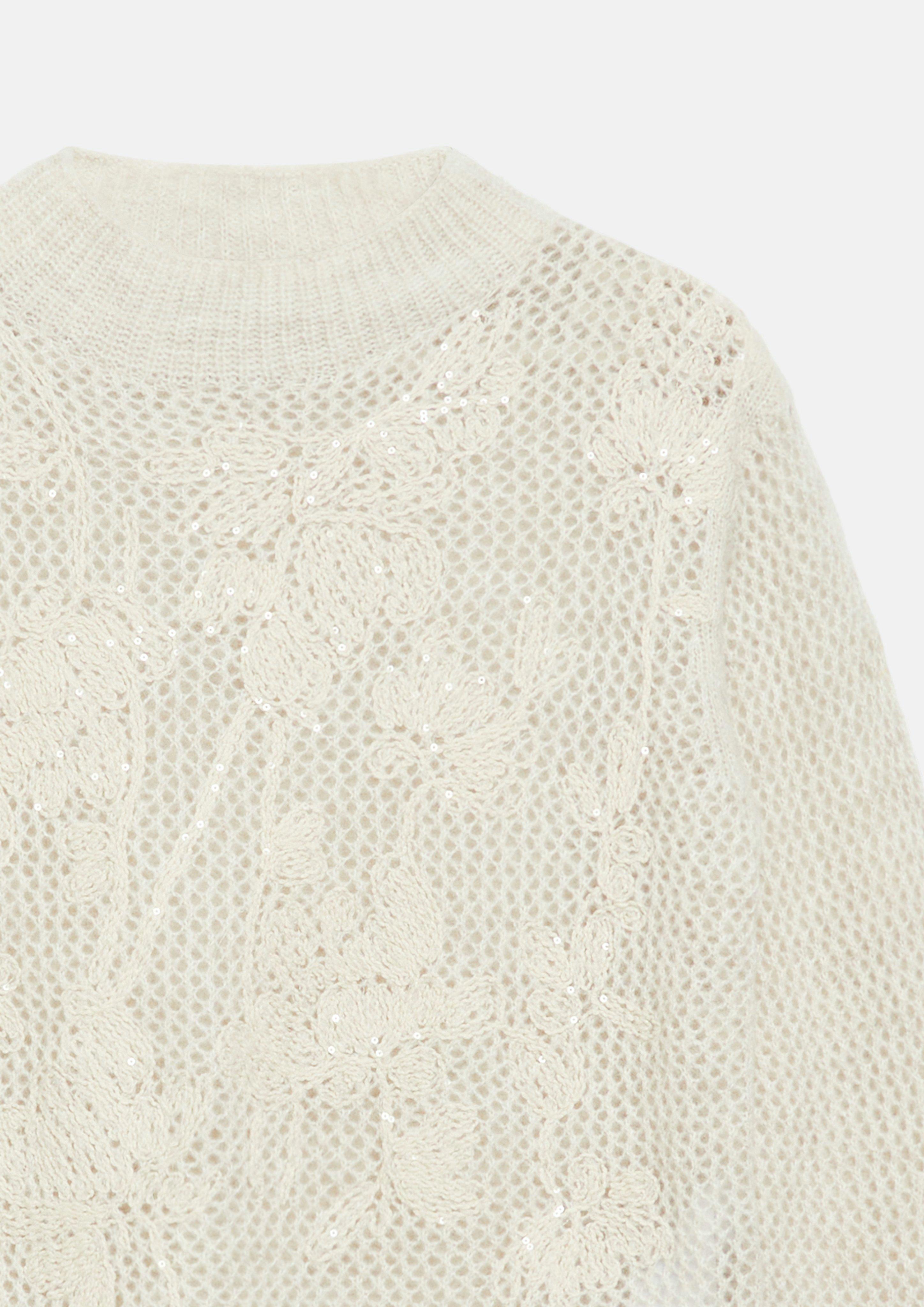 Kobiety Sweter z dzianiny w kolorze beżowy od s.Oliver BLACK LABEL