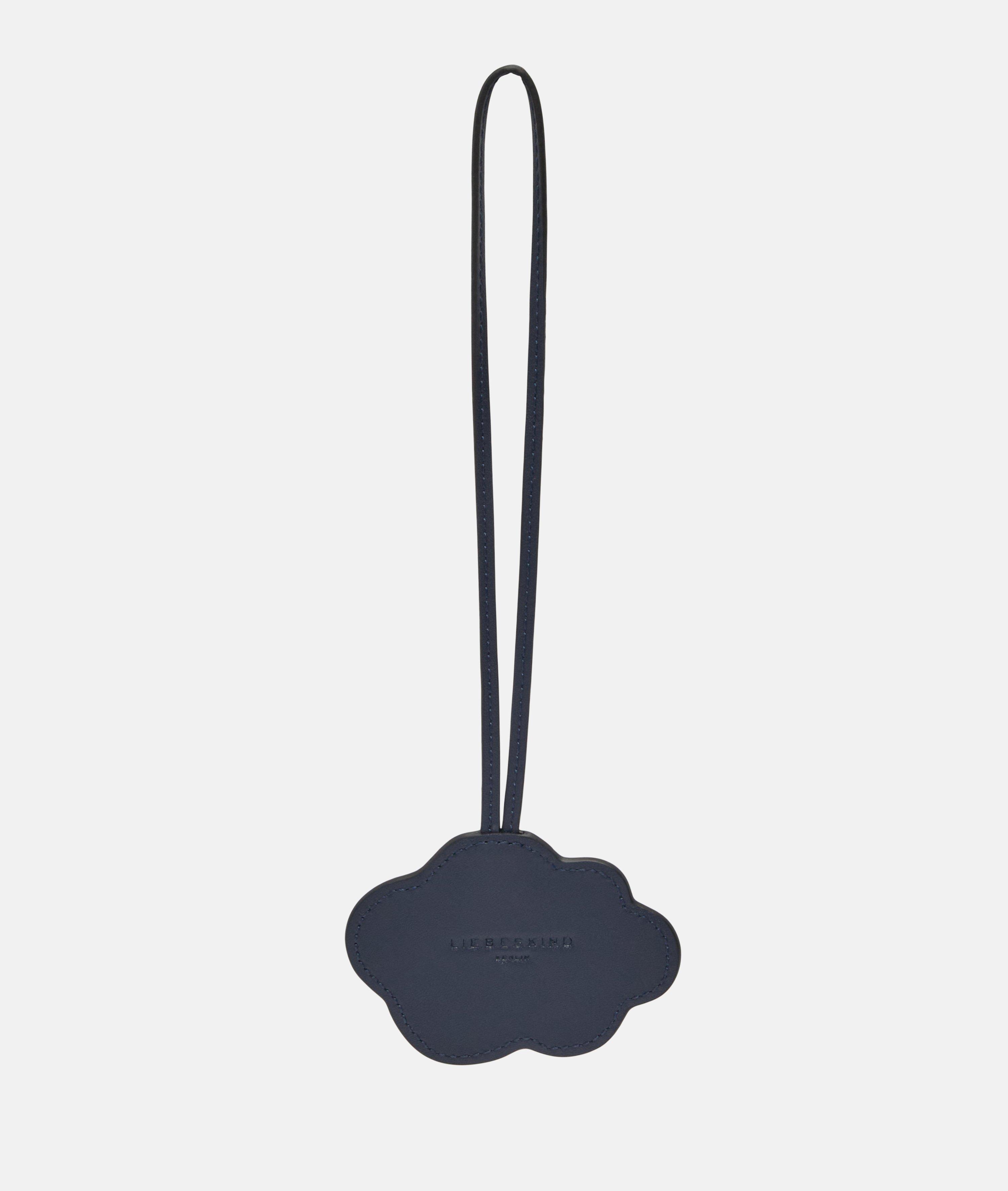 Cloud Mirror Pendant in blue & beige