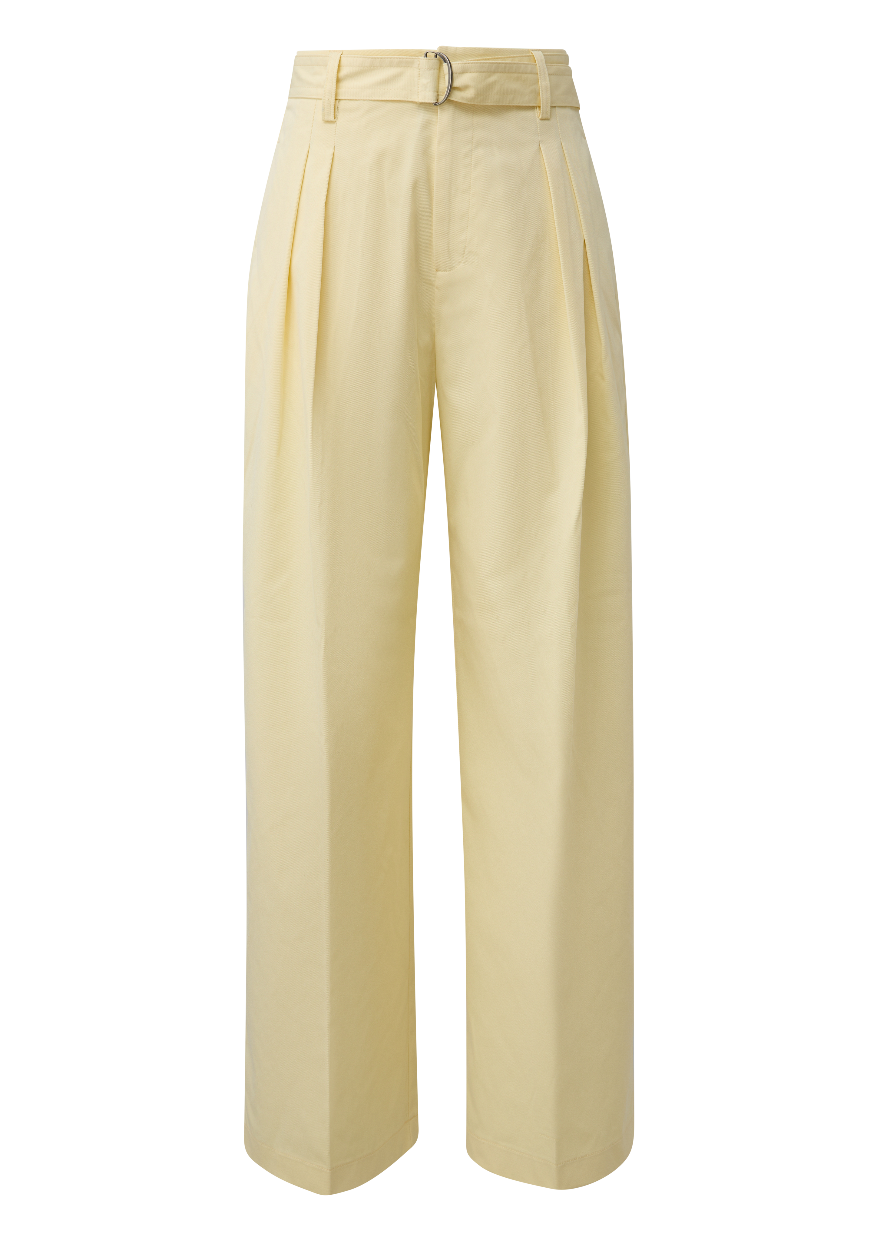 Bundfaltenhose mit Gürtel