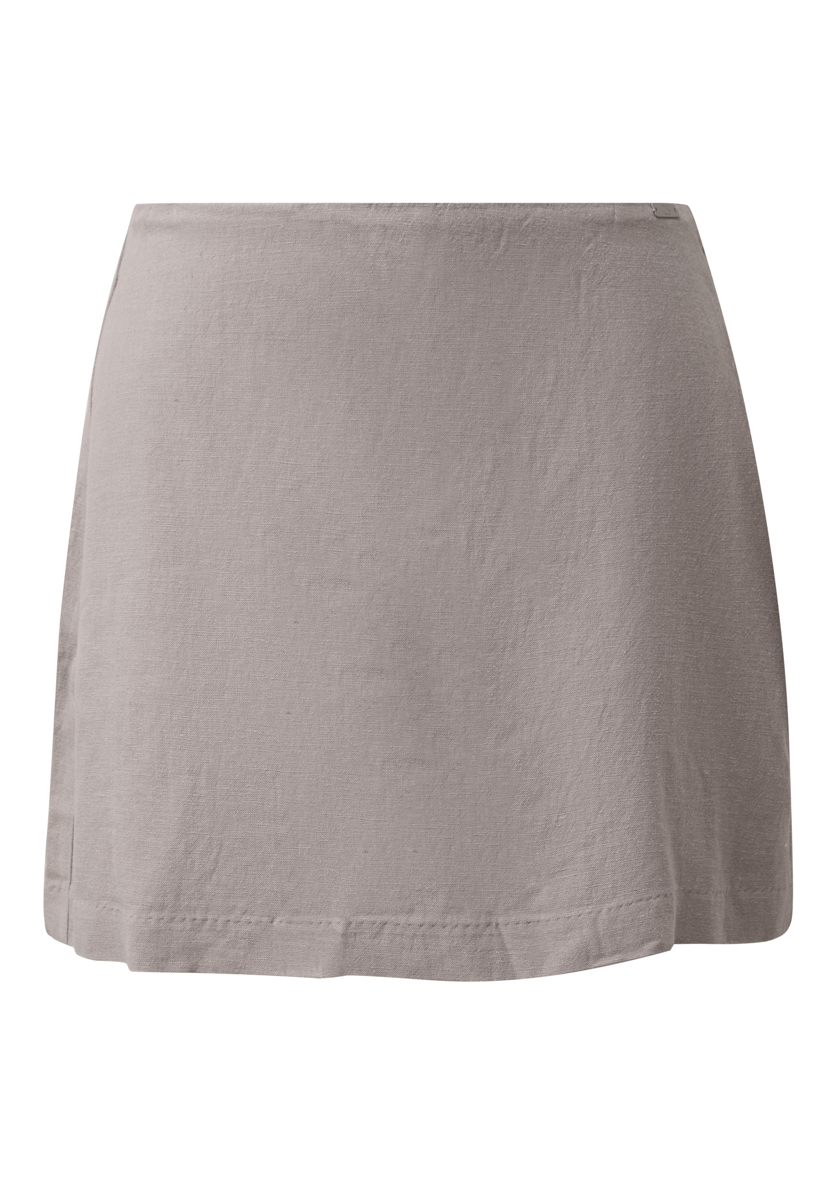 Linnen mix skort