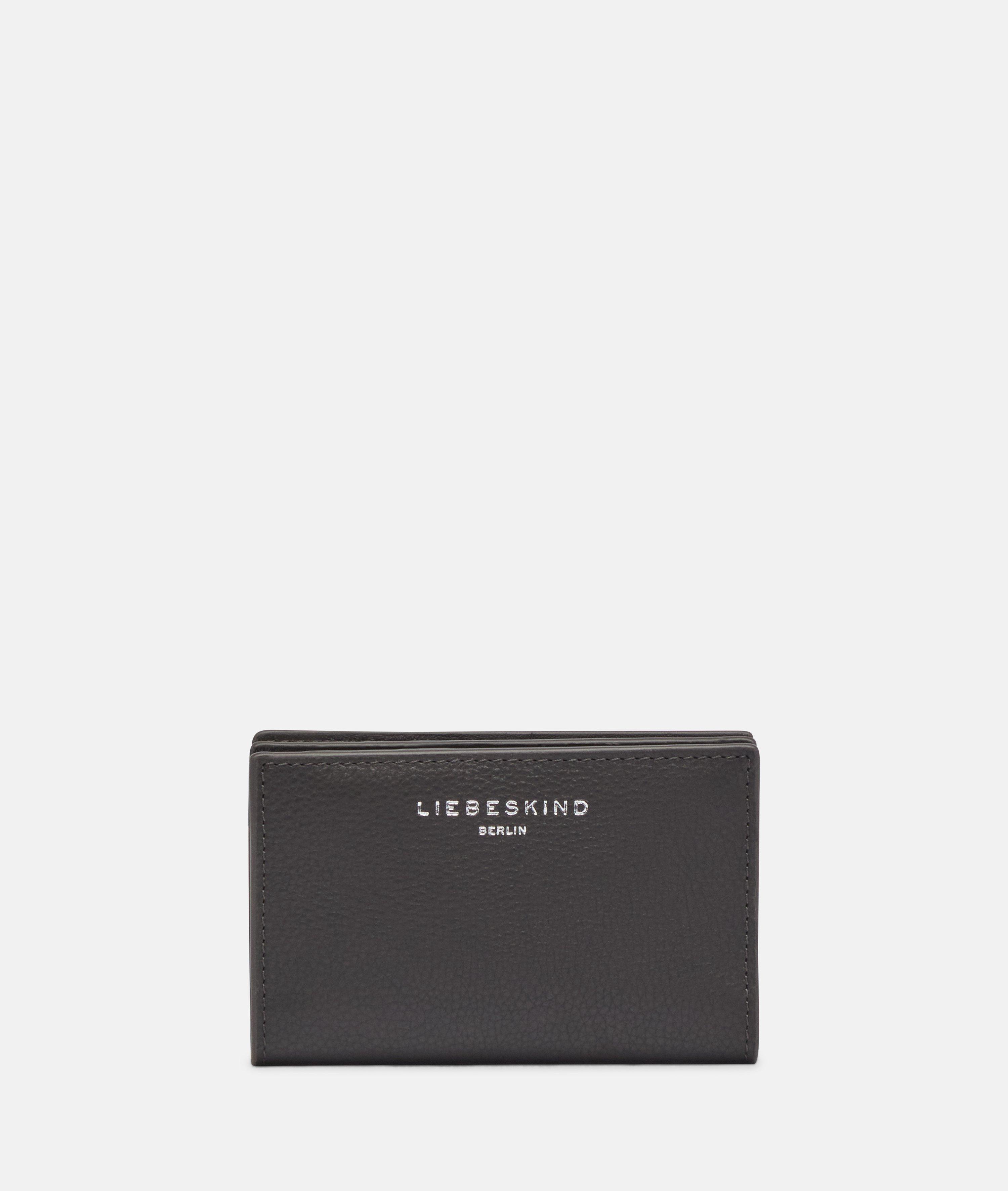 Porte-monnaie Lilith S en brun, bleu & noir