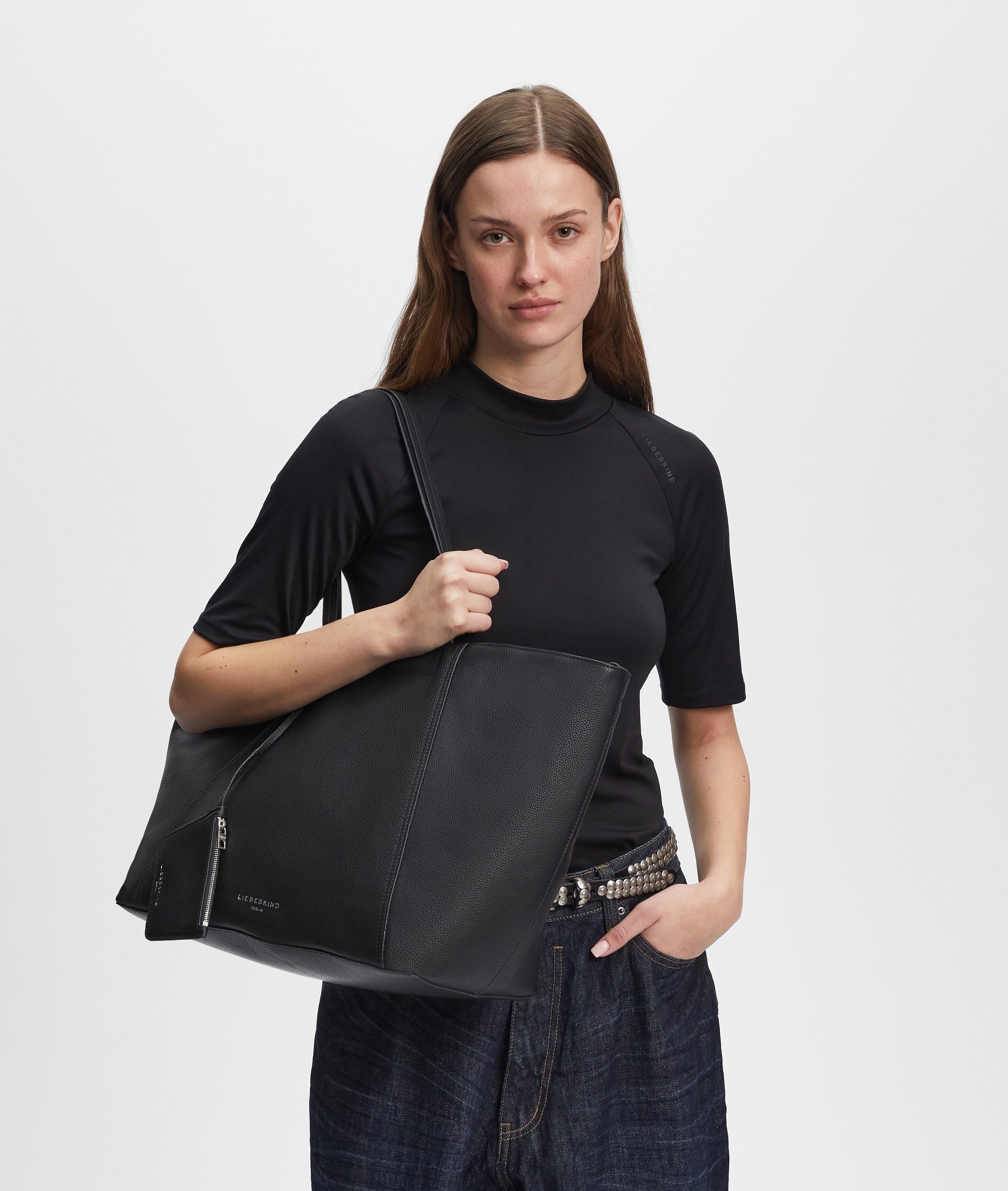 Chudy Shopper L in schwarz & braun