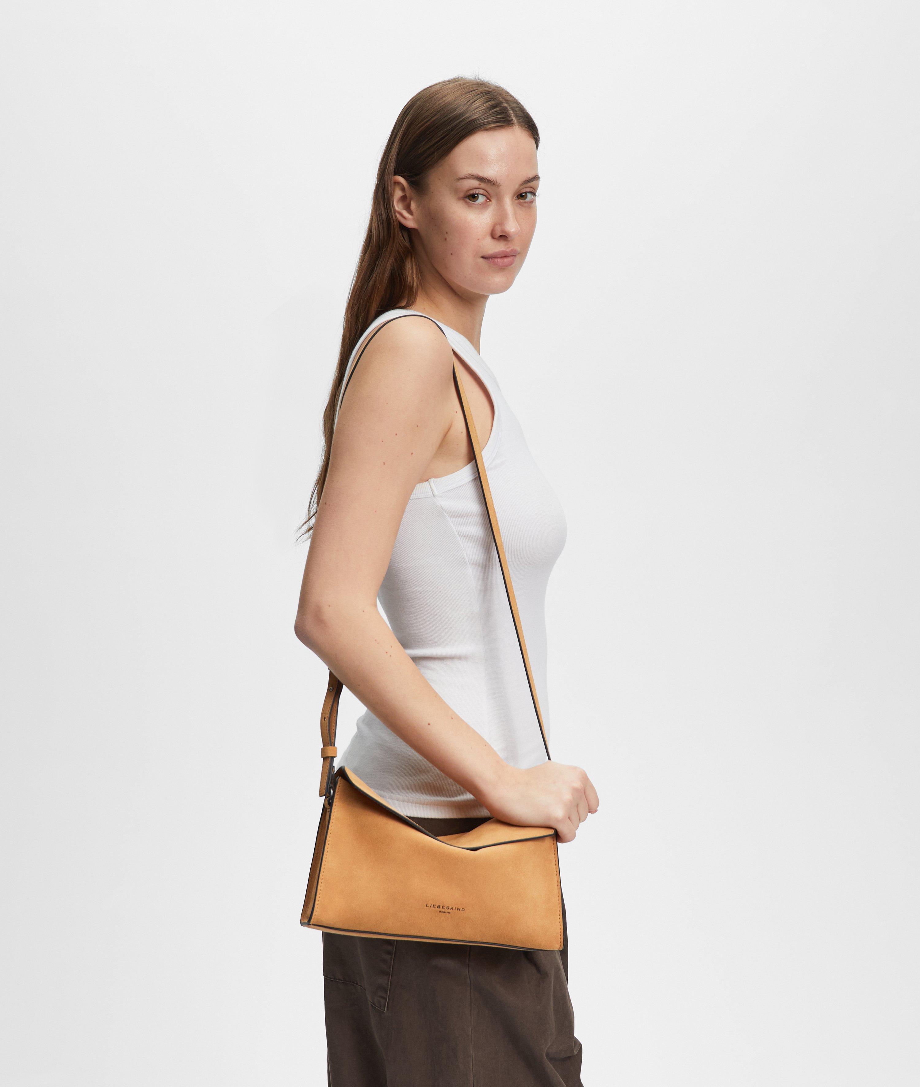 Lora Crossbody S in braun, braun & blau