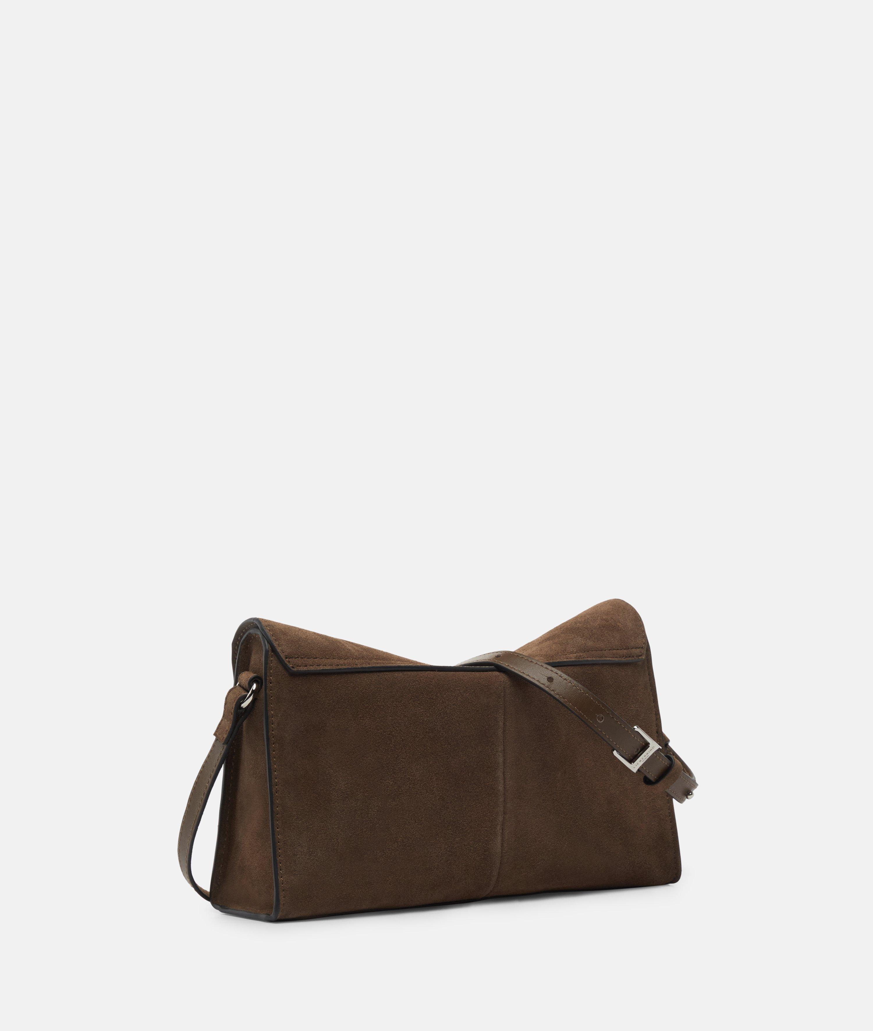 Lora Crossbody S in braun, blau & braun