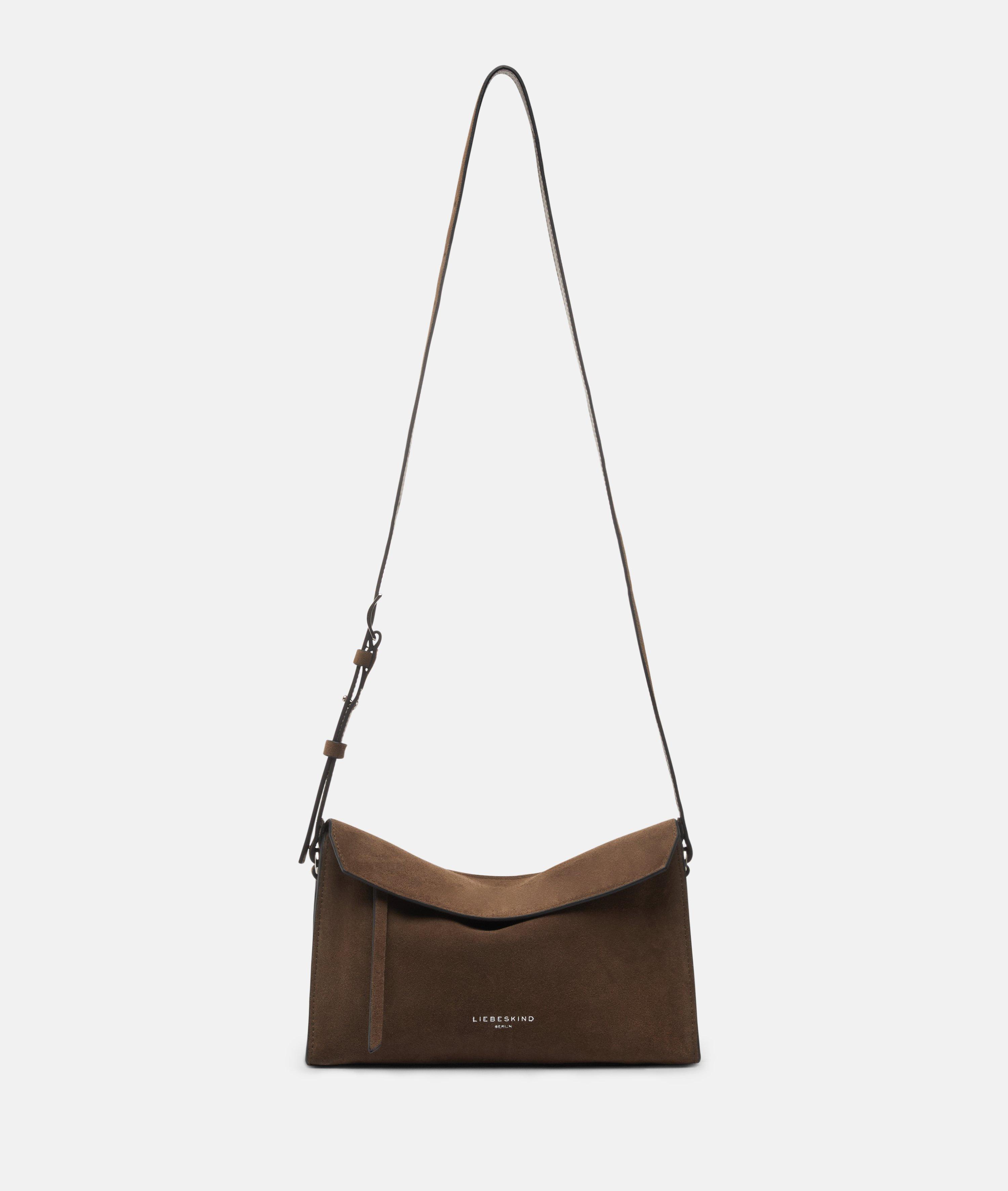 Lora Crossbody S in braun, blau & braun