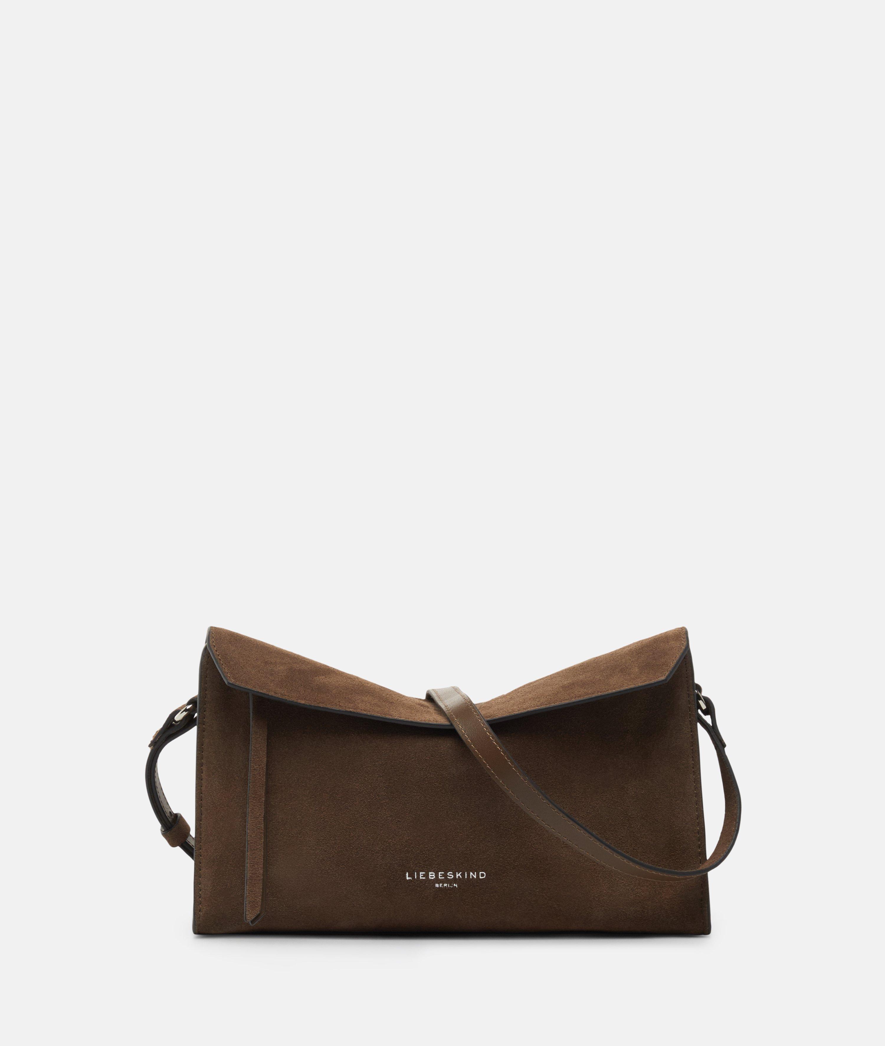 Lora Crossbody S in braun, blau & braun