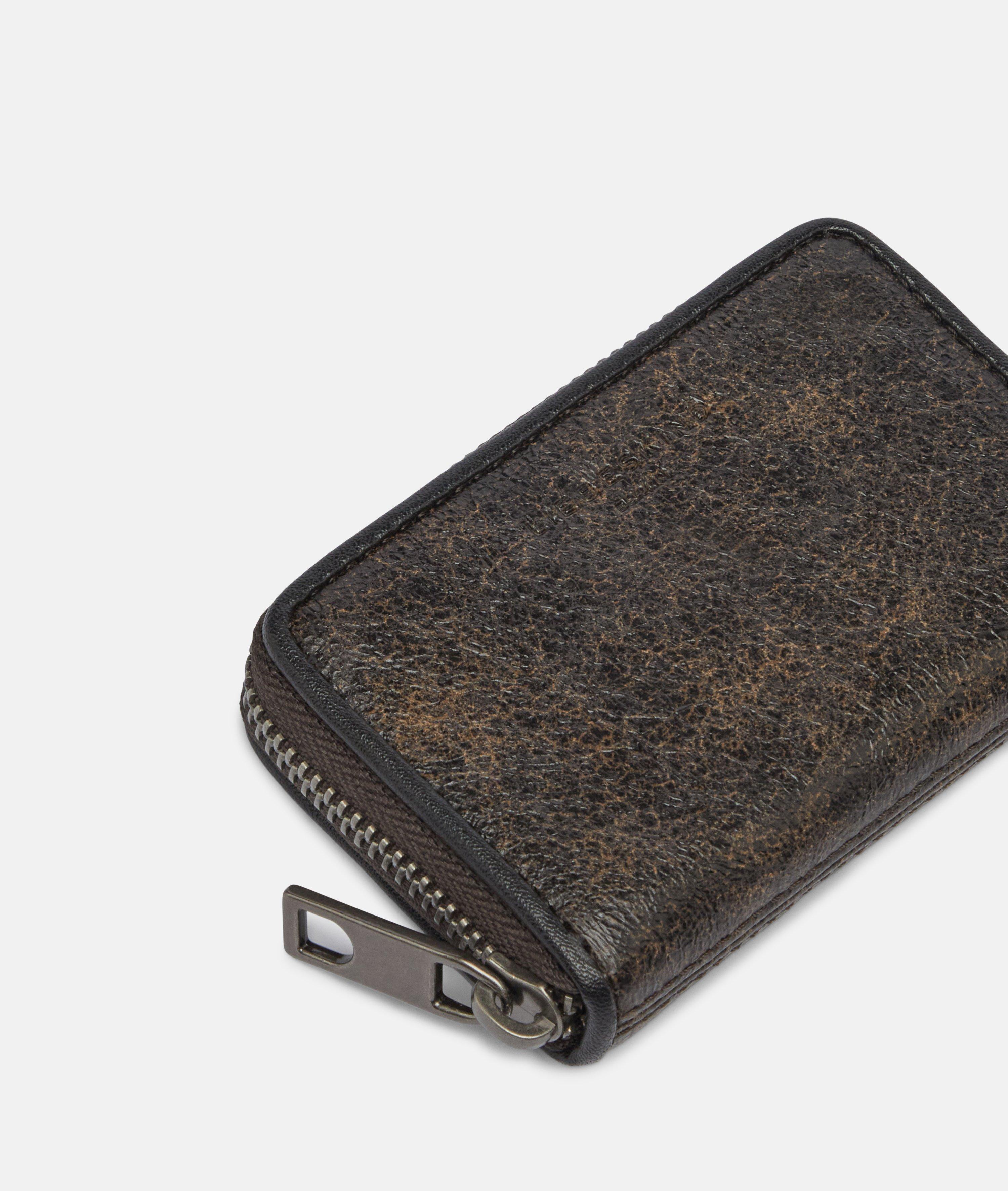 Mino Geldbörse XS in braun & blau
