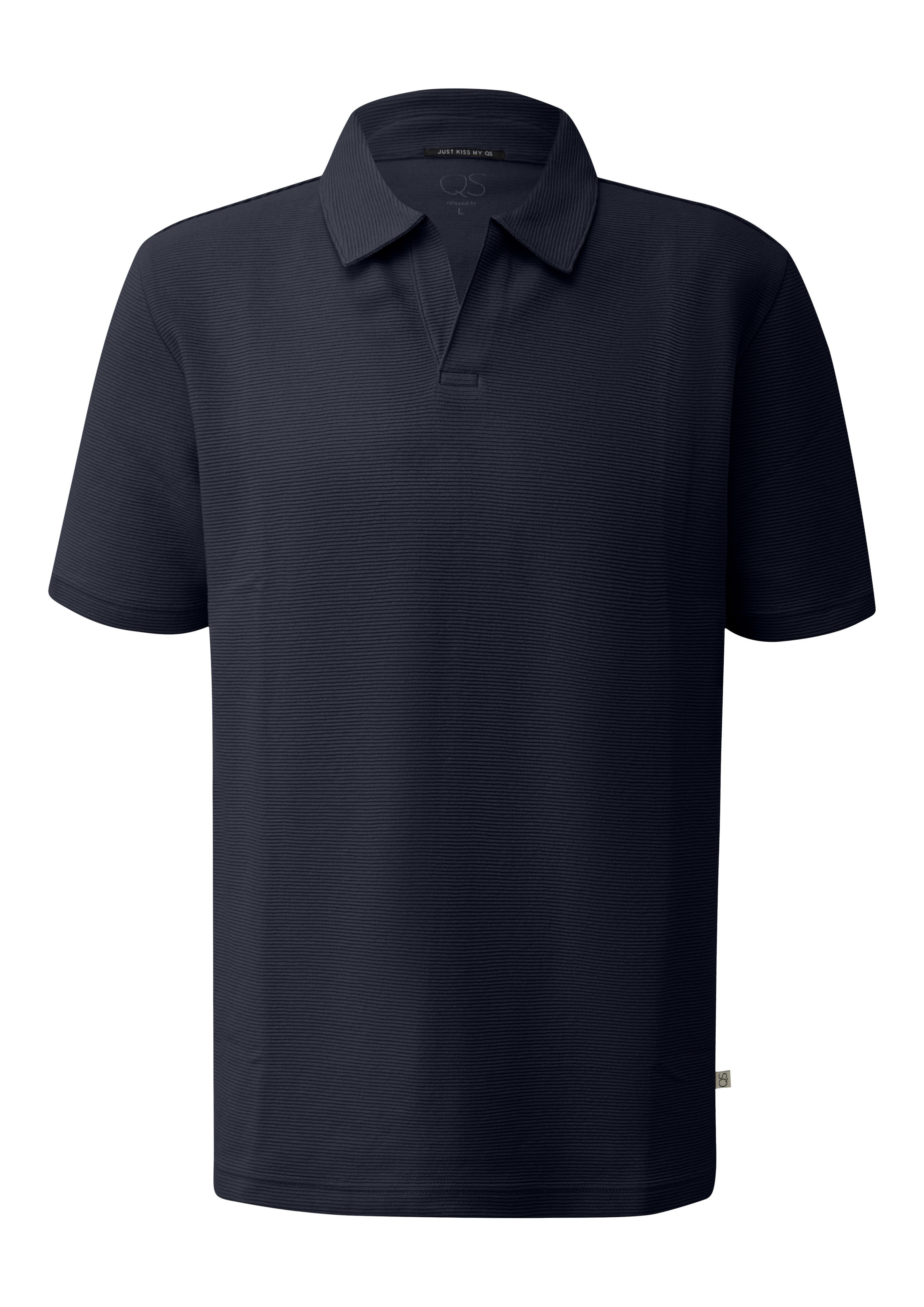 Poloshirt mit Struktur