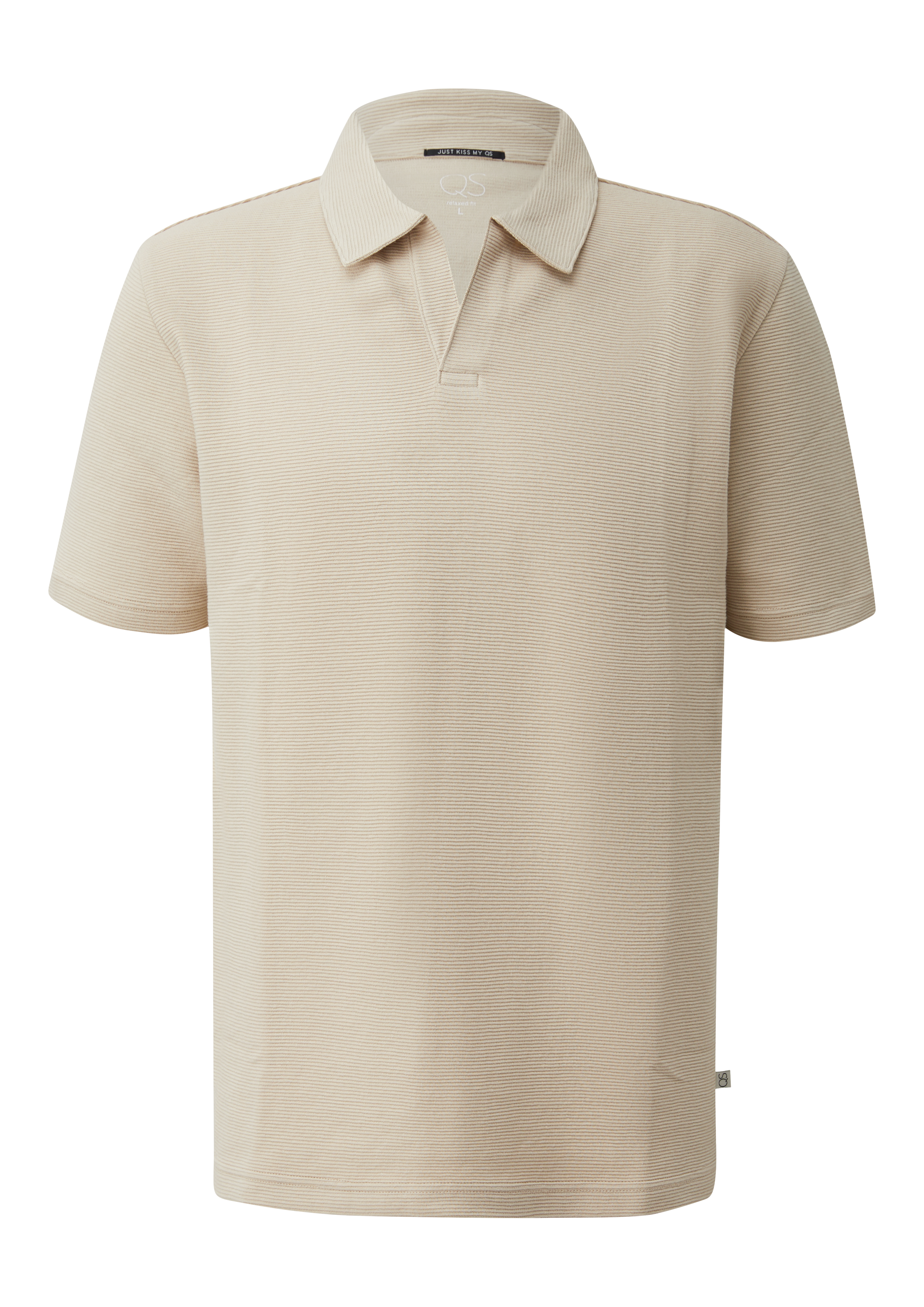 Poloshirt met structuur