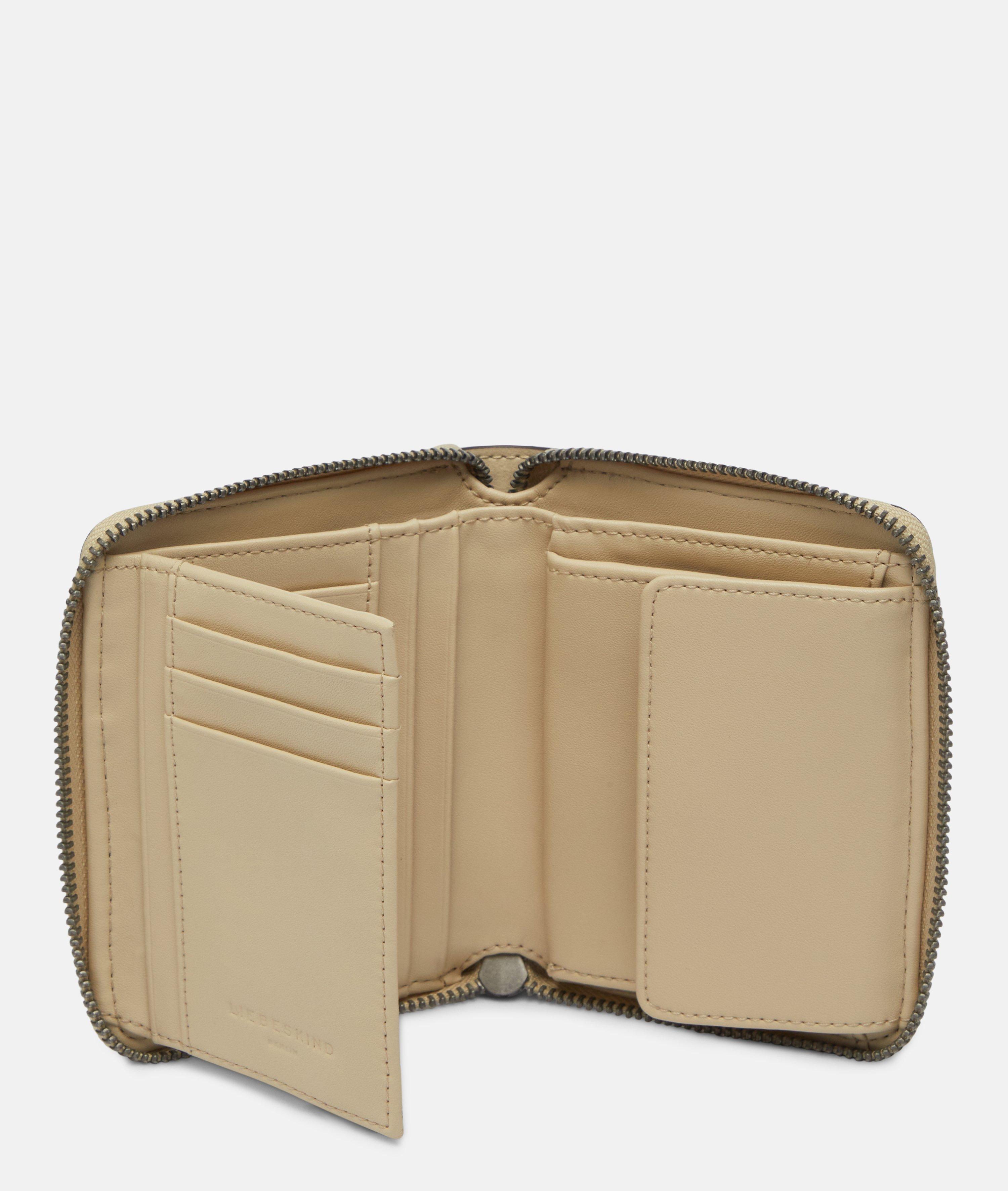 Conny Geldbörse M in beige & braun