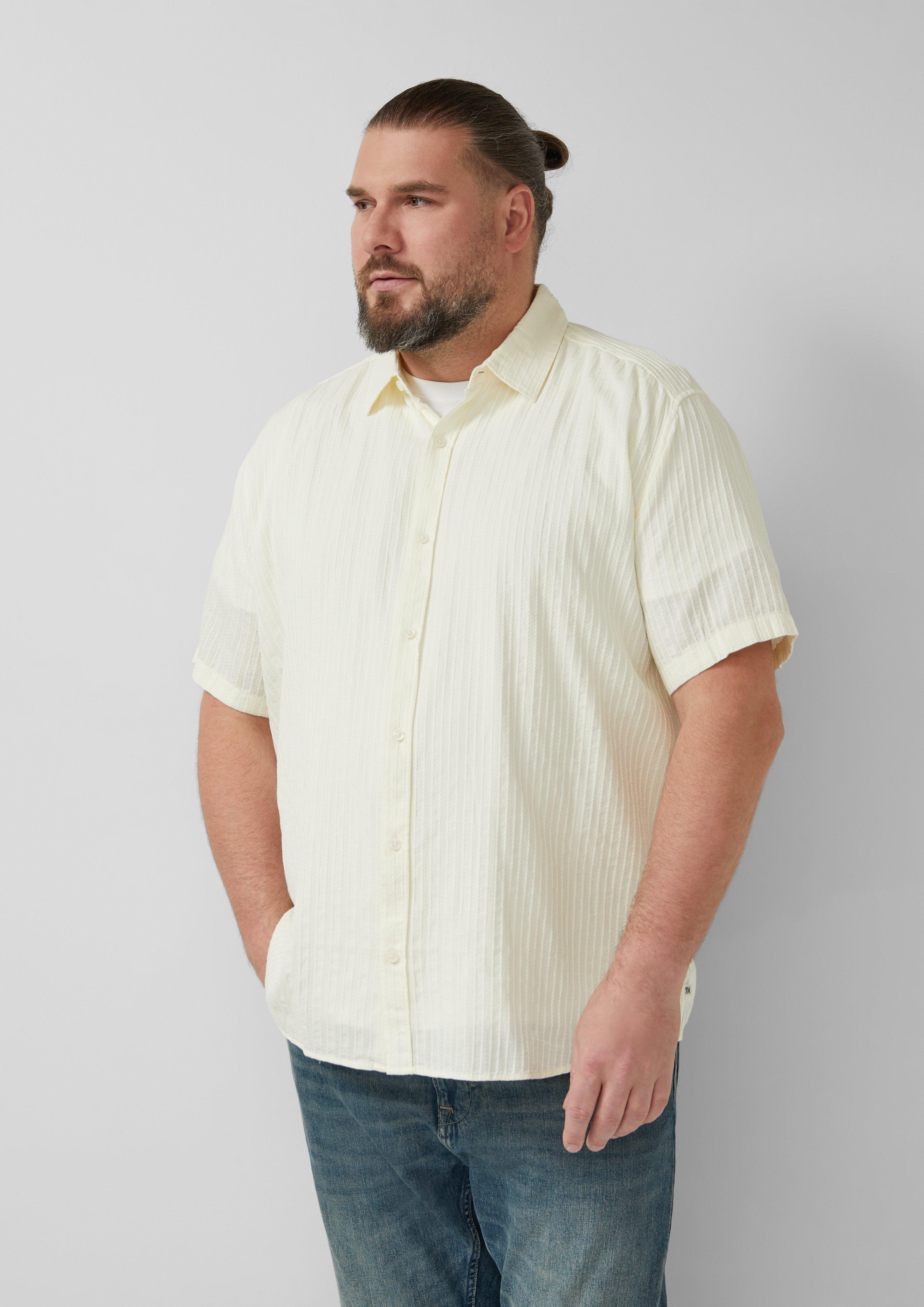 Thumbnail - Regular Fit: Kurzarmhemd aus Baumwolle