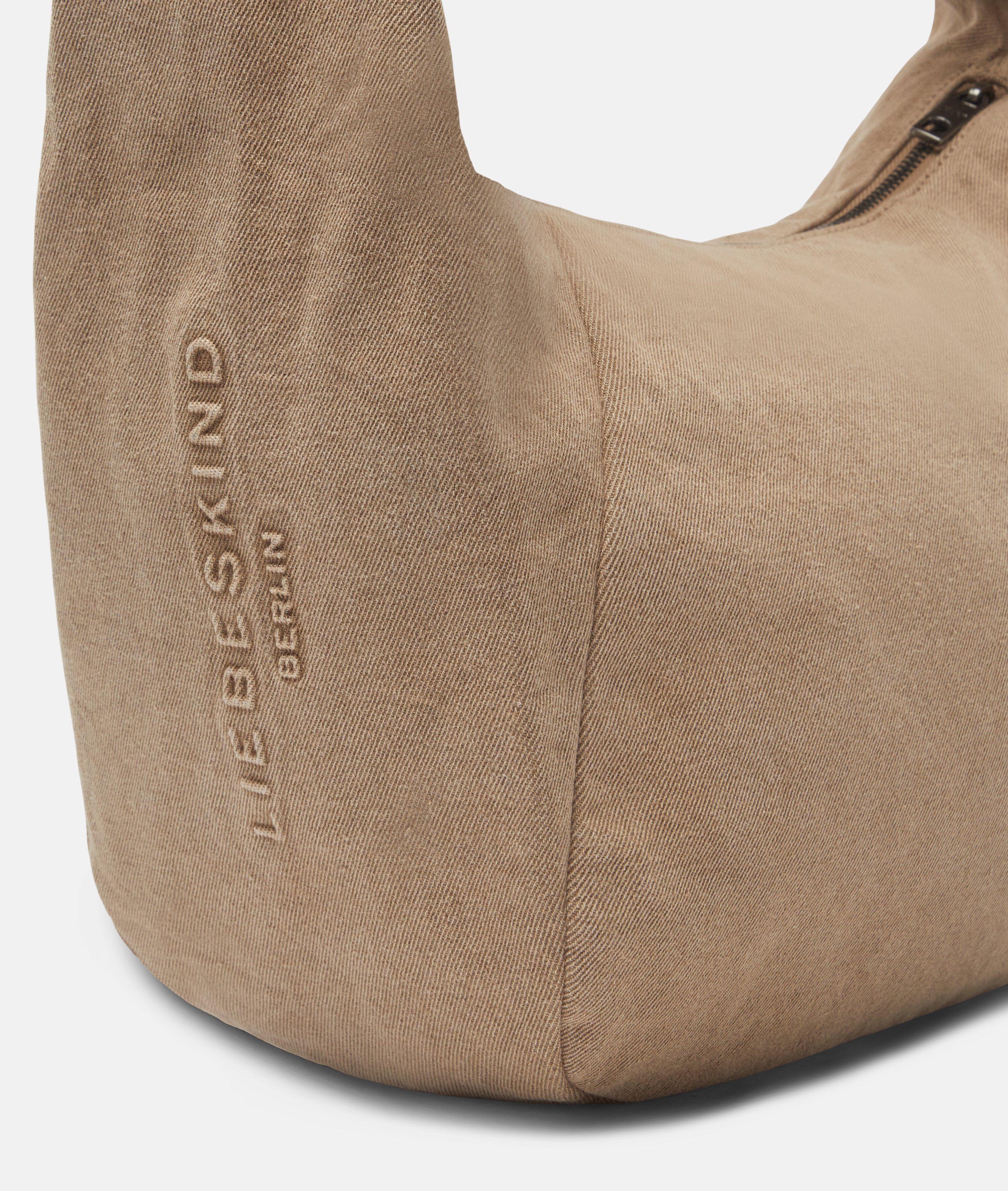 Denim Farrah Hobo M in braun, schwarz & blau