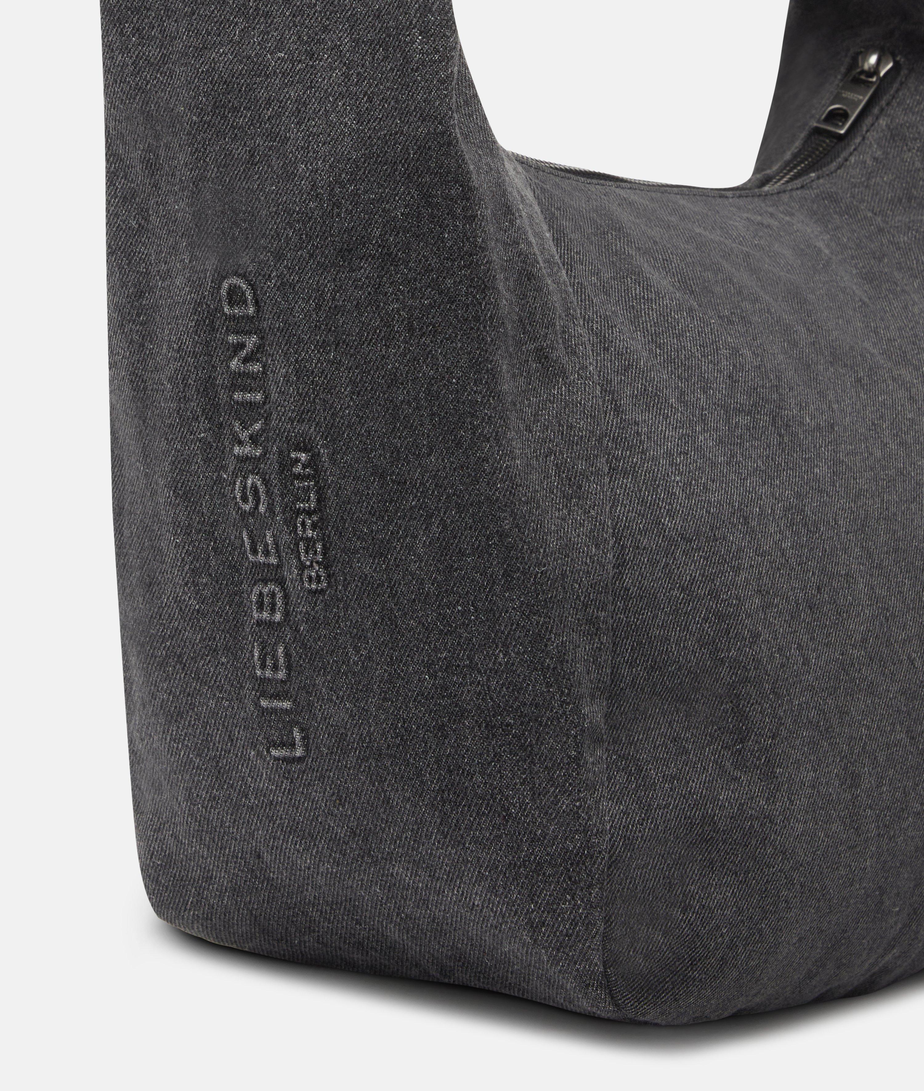 Denim Farrah Hobo M in schwarz, blau & braun