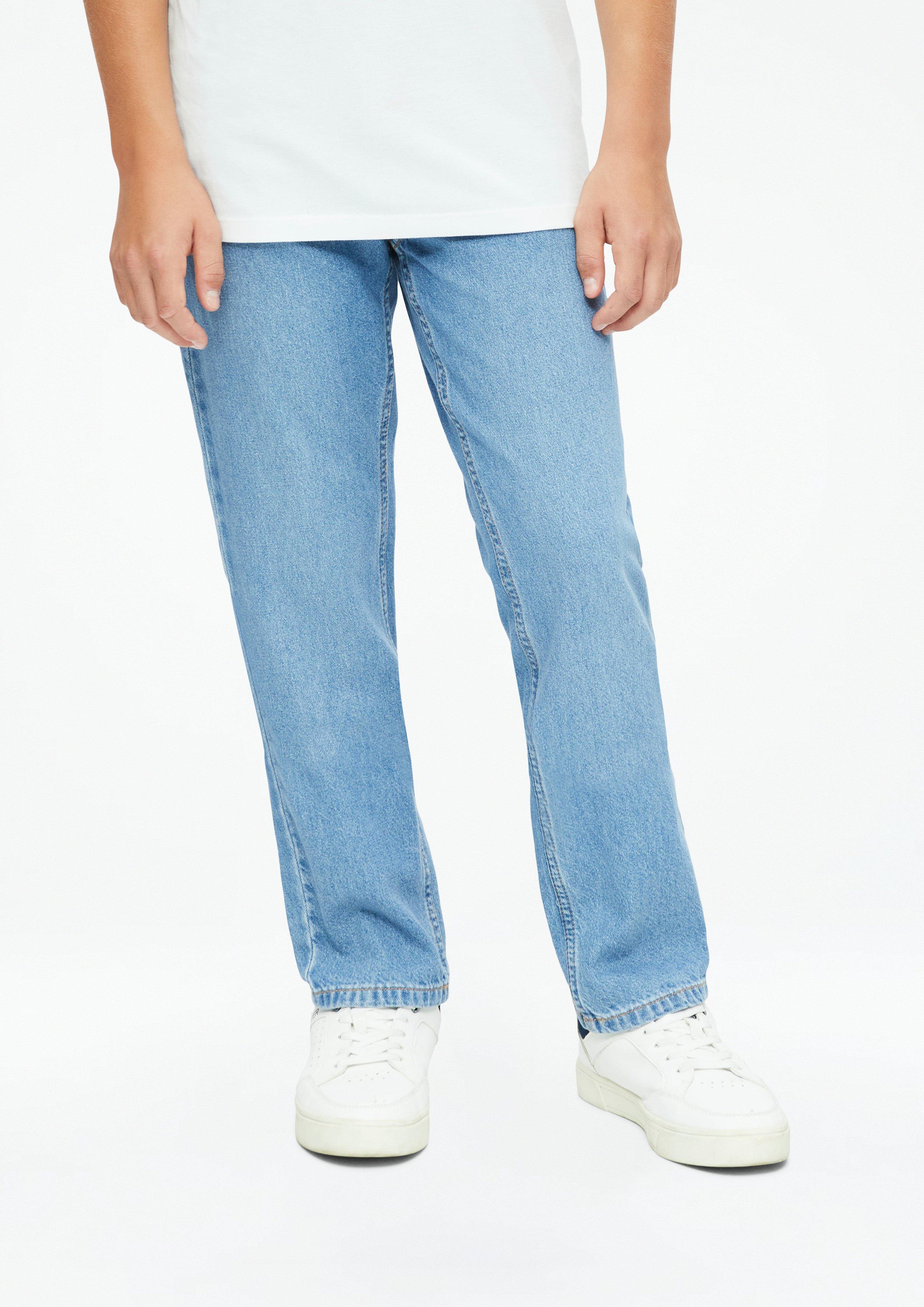 Děti Džíny Pete / Regular Fit / Mid Rise / Straight Leg v barvě modrá od s.Oliver