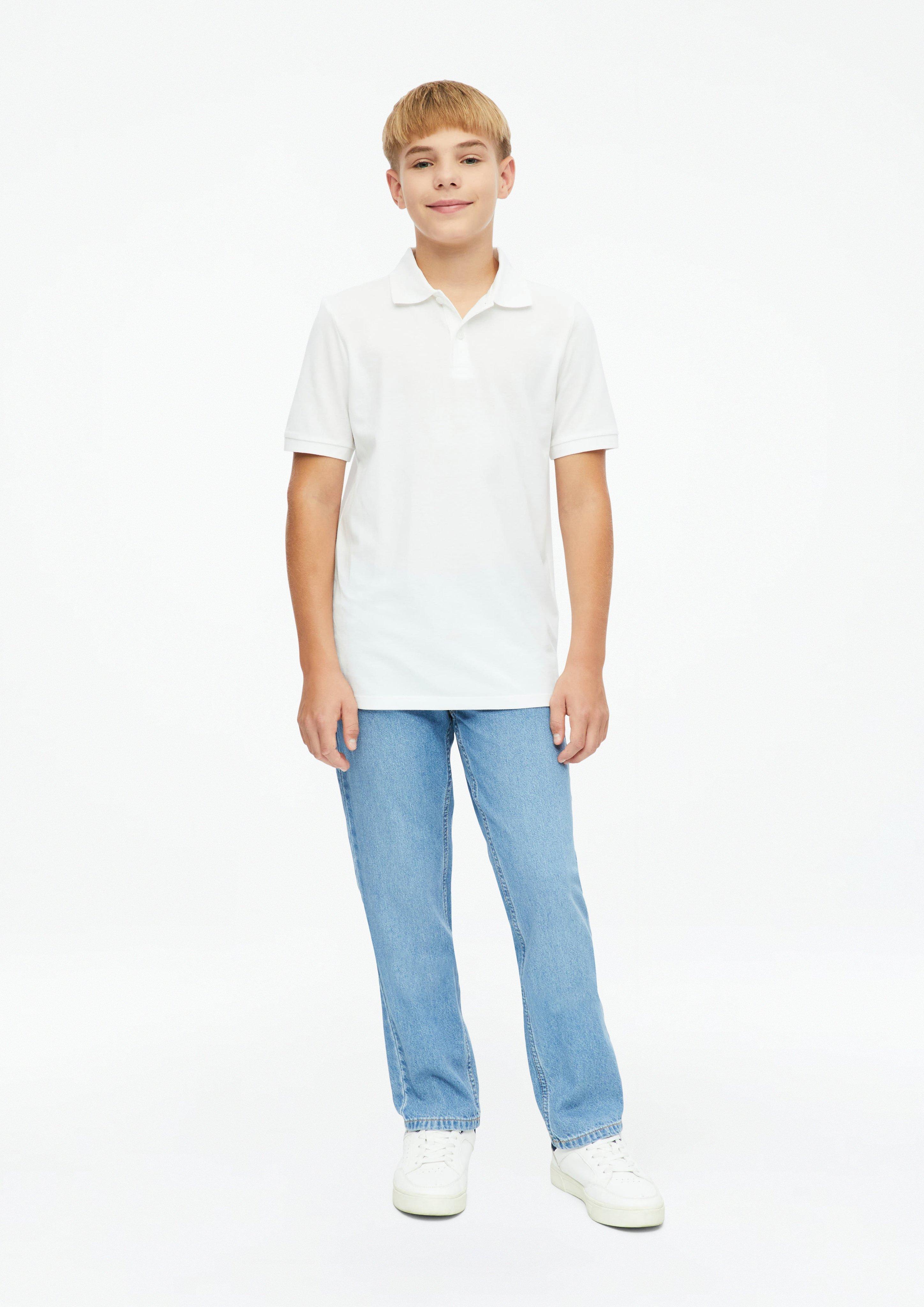 Dżinsy Pete / Regular Fit / Mid Rise / Straight Leg w kolorze jasnoniebieski od s.Oliver
