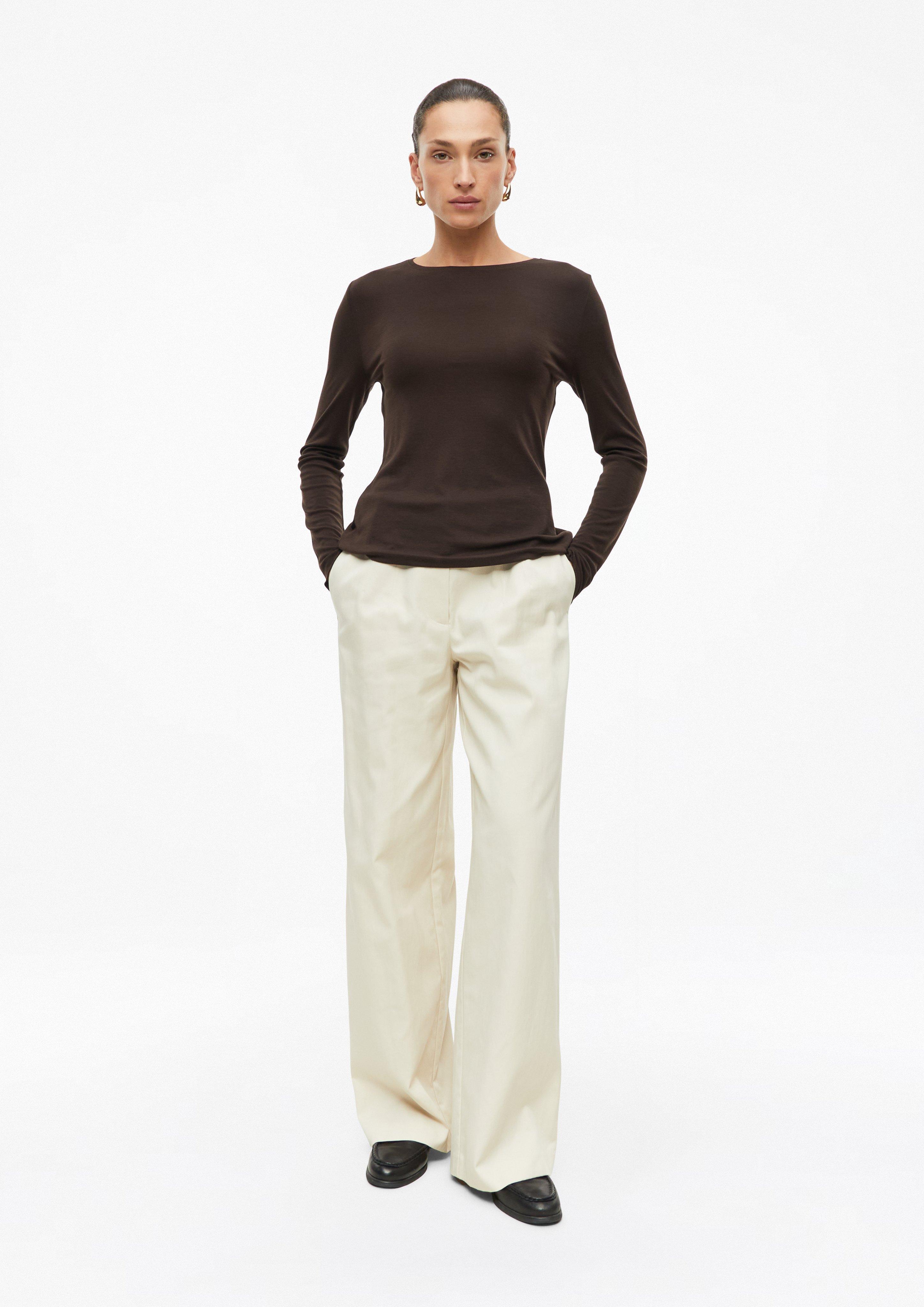 Dames Broek in lichtbeige van s.Oliver BLACK LABEL
