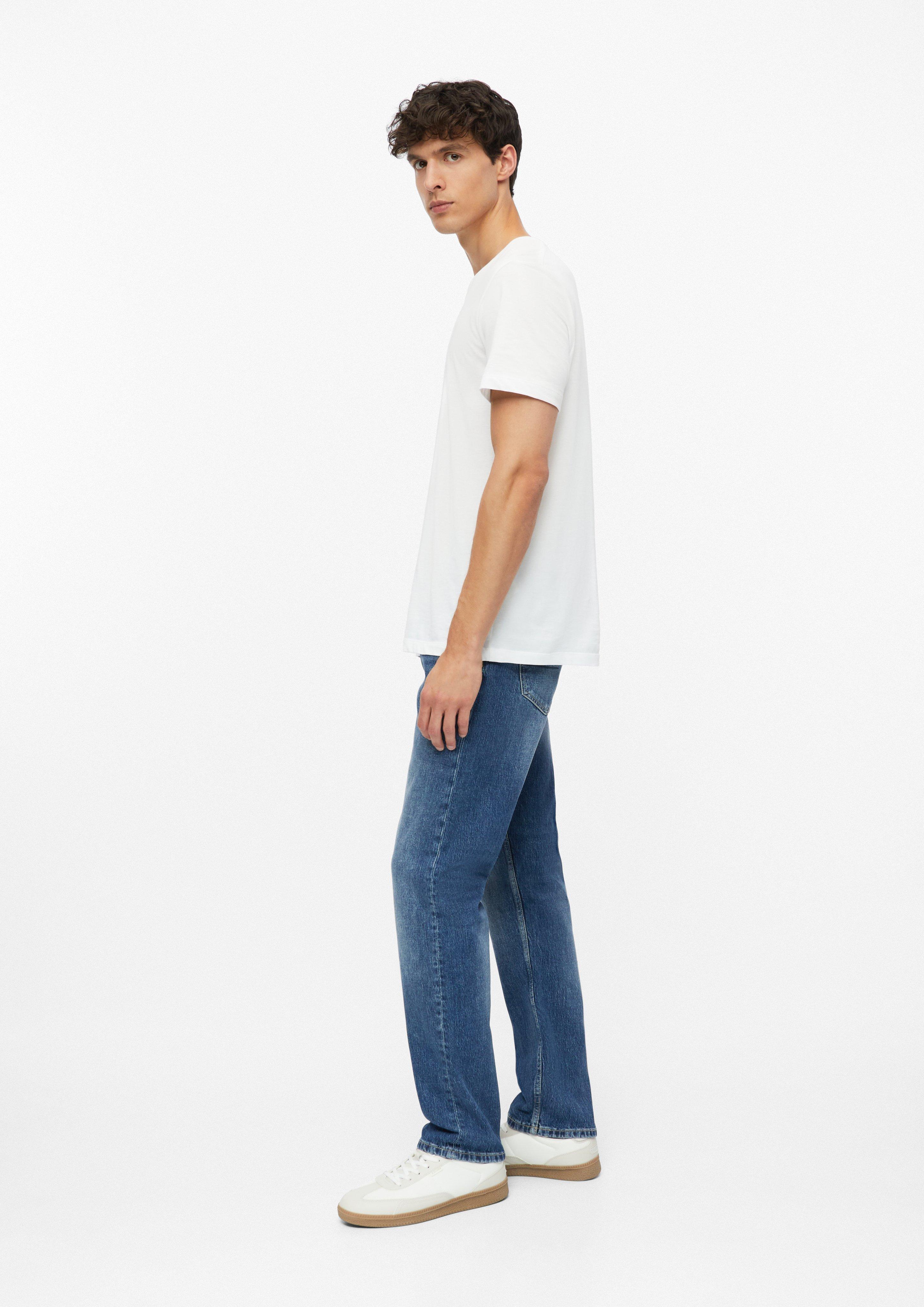 Hommes Jean Benito / taille mi-haute / légèrement extensible en bleu de s.Oliver