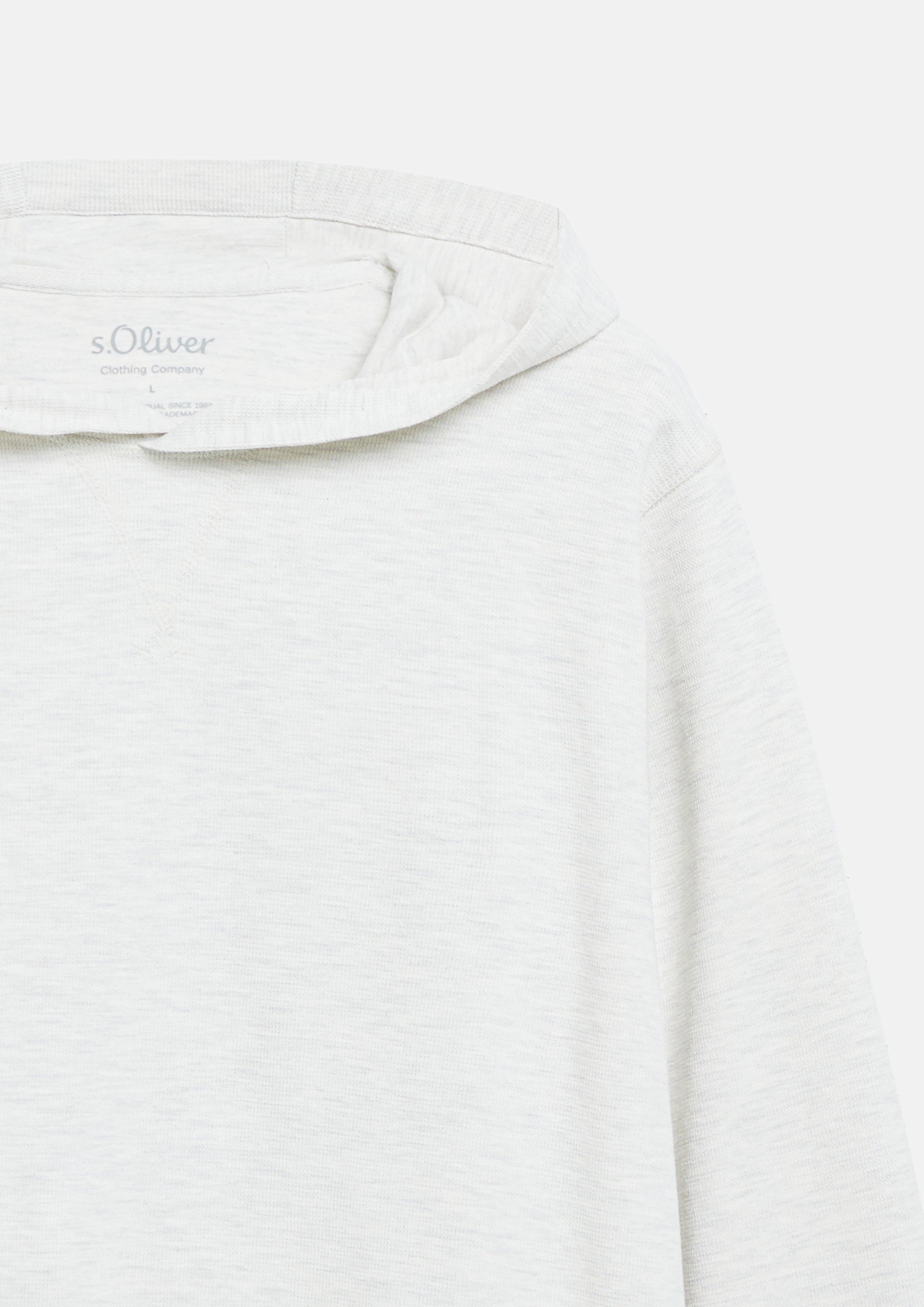 Herren Sweatshirt in creme von s.Oliver