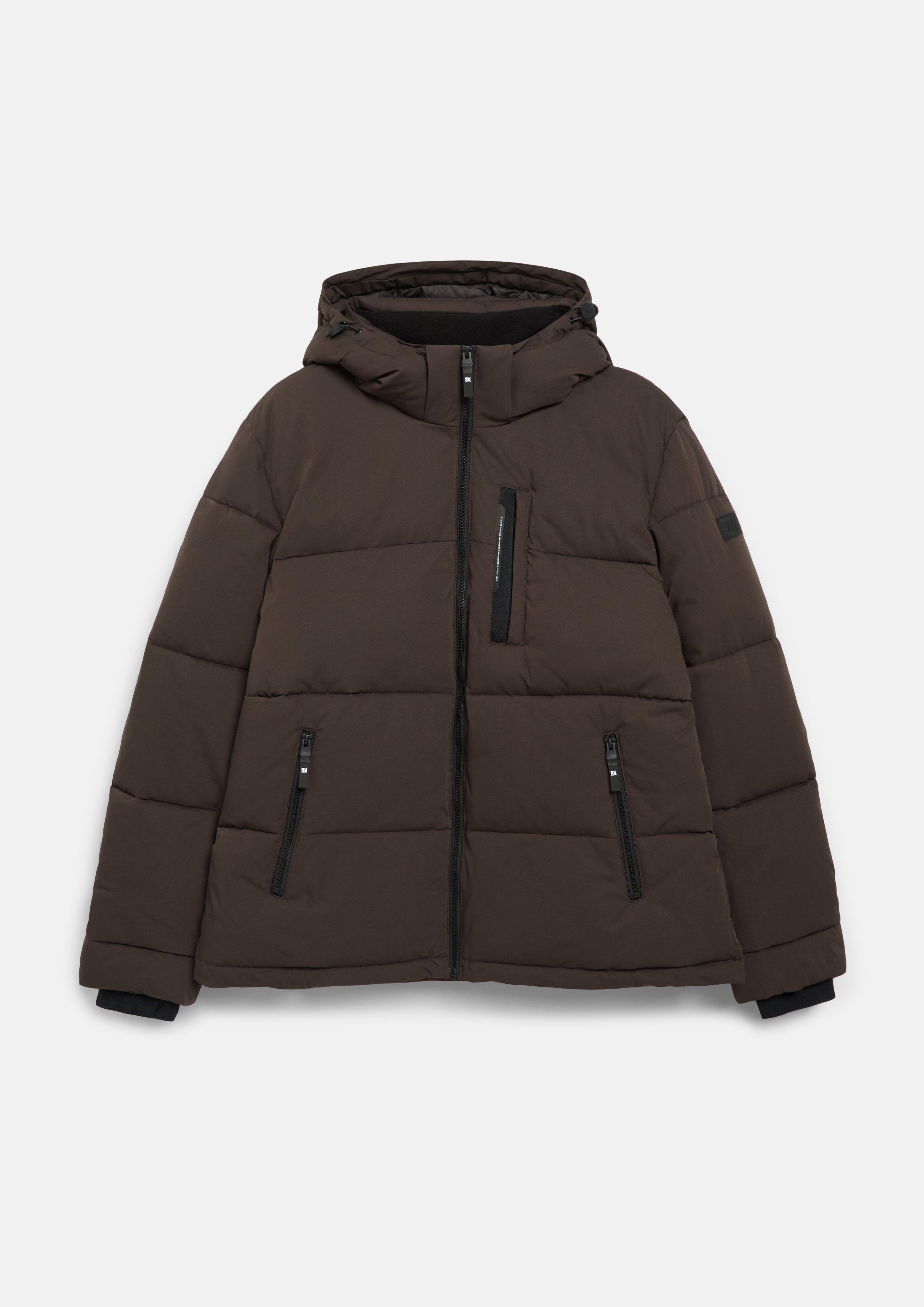 Men Outdoor jacket in brown by s.Oliver