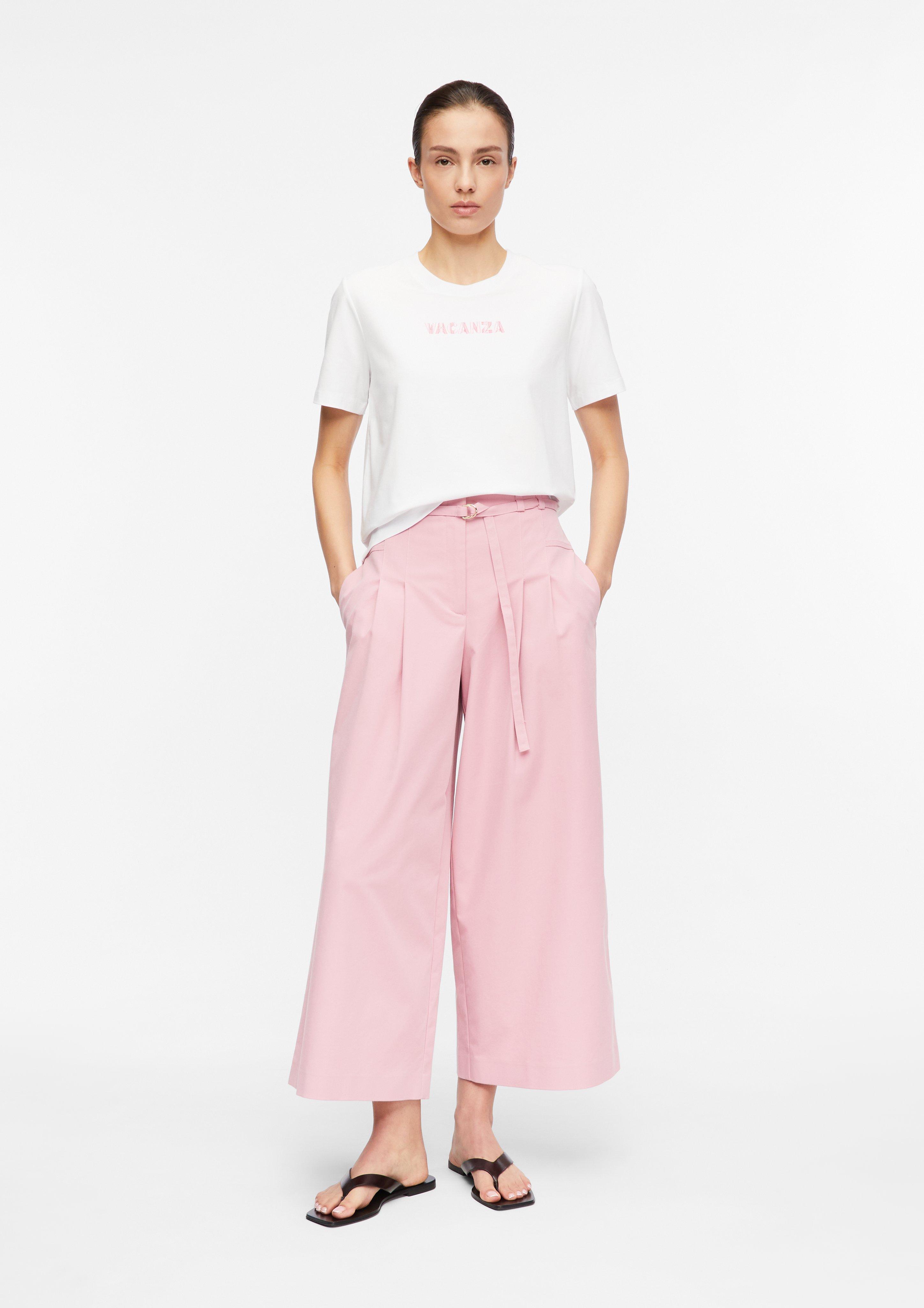 T-Shirt mit Artwork in  von COMMA