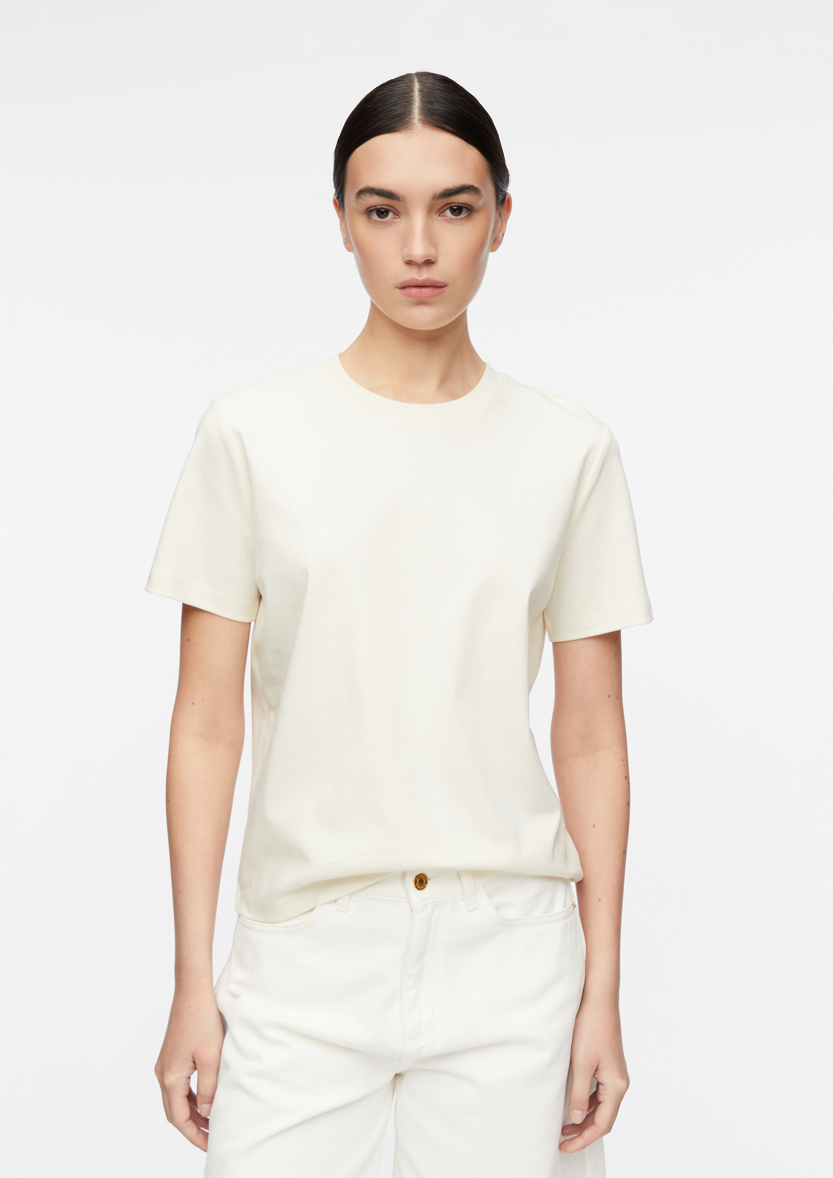 T-shirt en beige de COMMA
