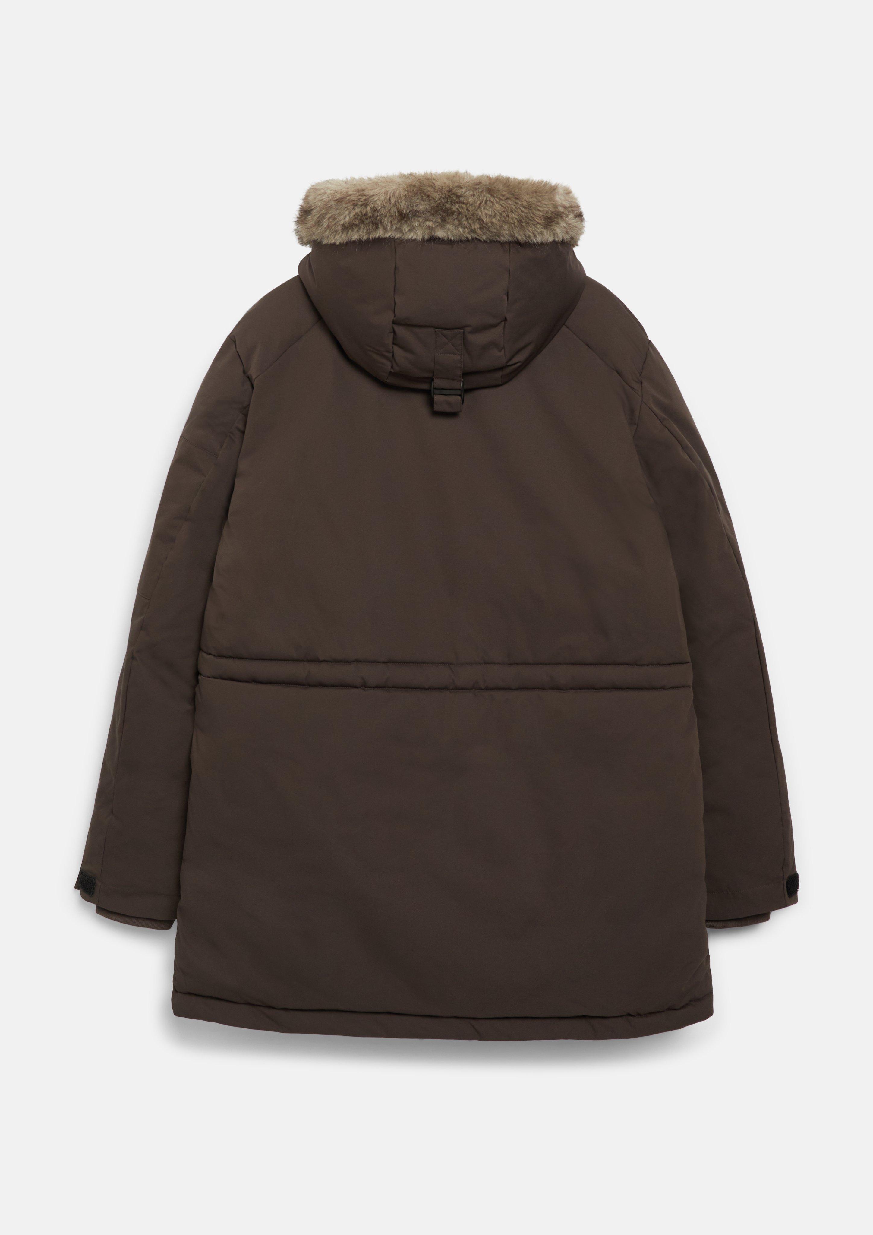 Men Outdoor jacket in brown by s.Oliver