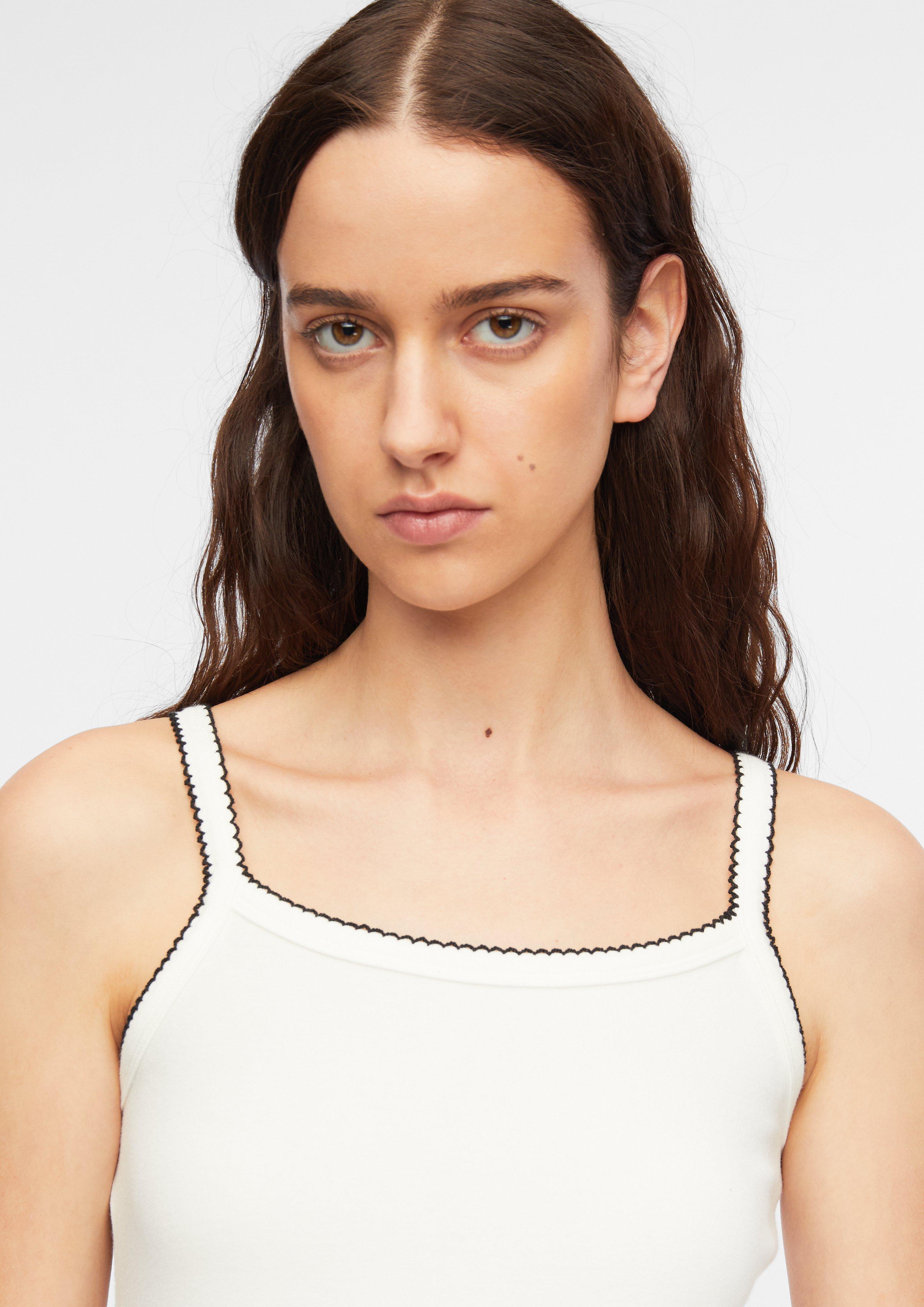 T-shirt en blanc de COMMA