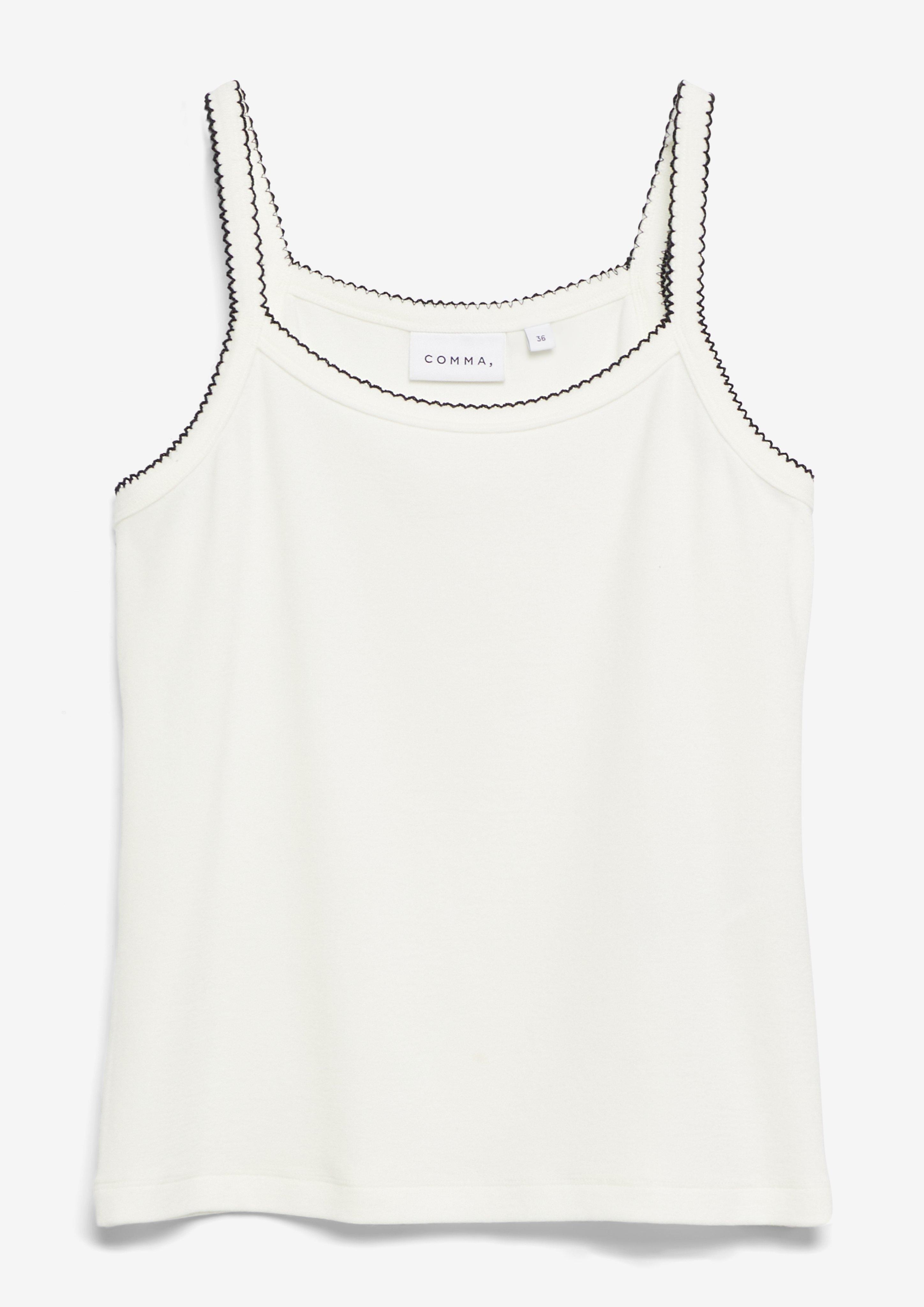 T-shirt en blanc de COMMA