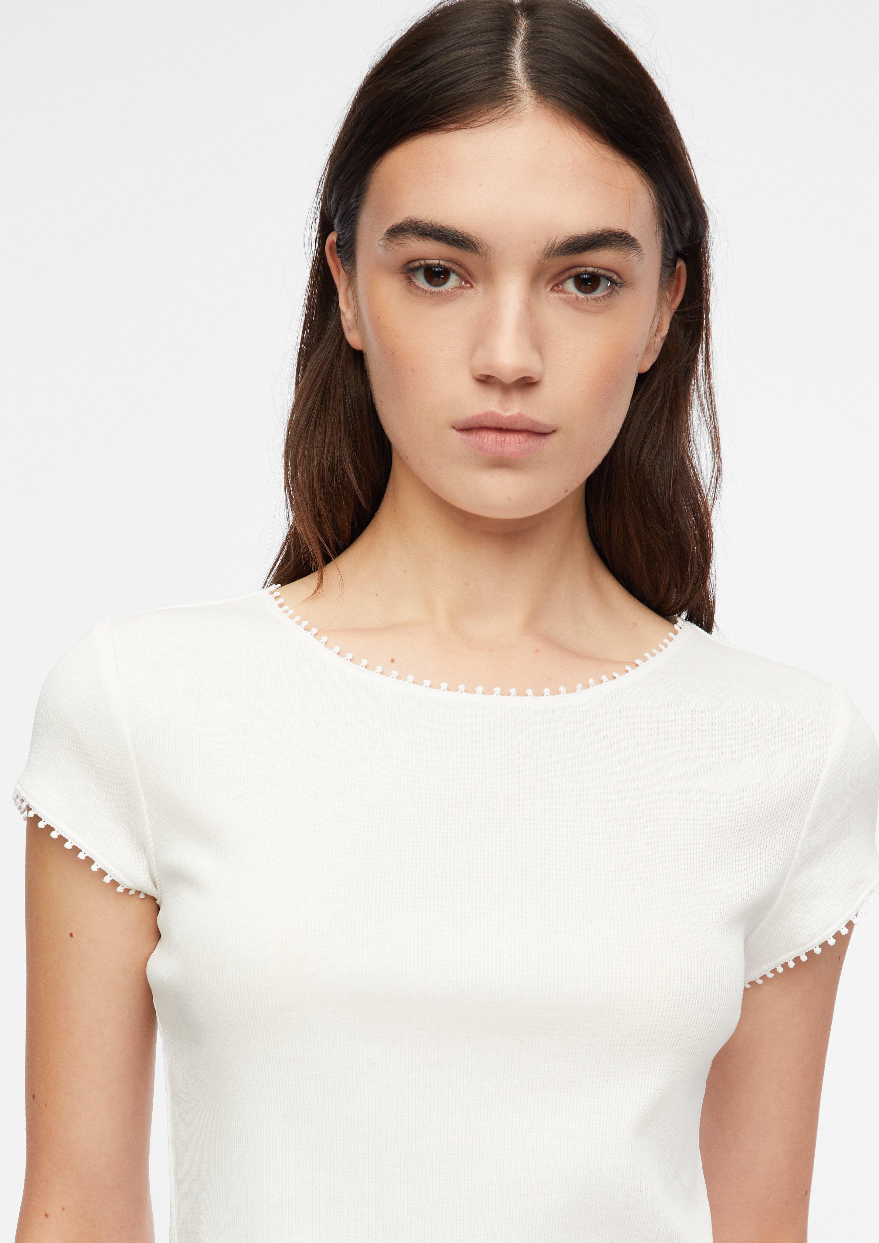 T-shirt en blanc de COMMA