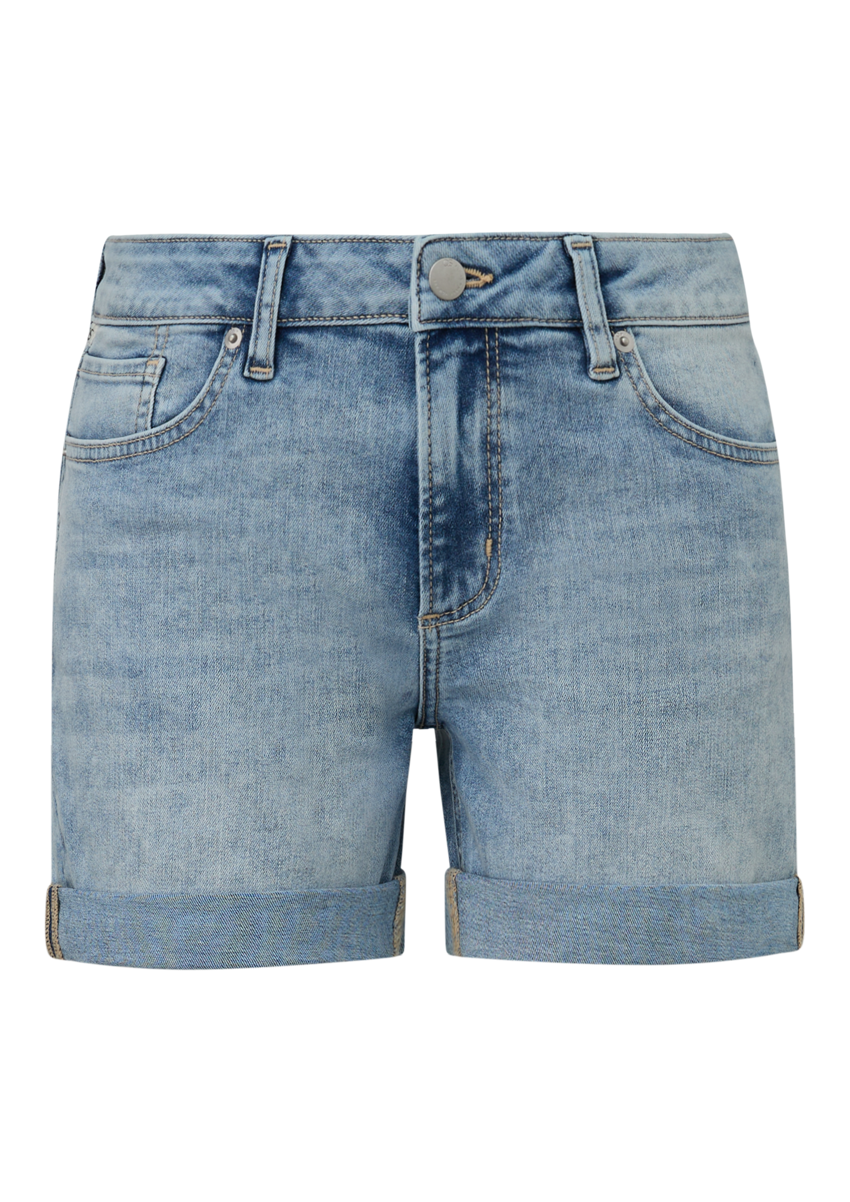 Qs Jeans-Shorts Abby / Regular Fit / Mid Rise