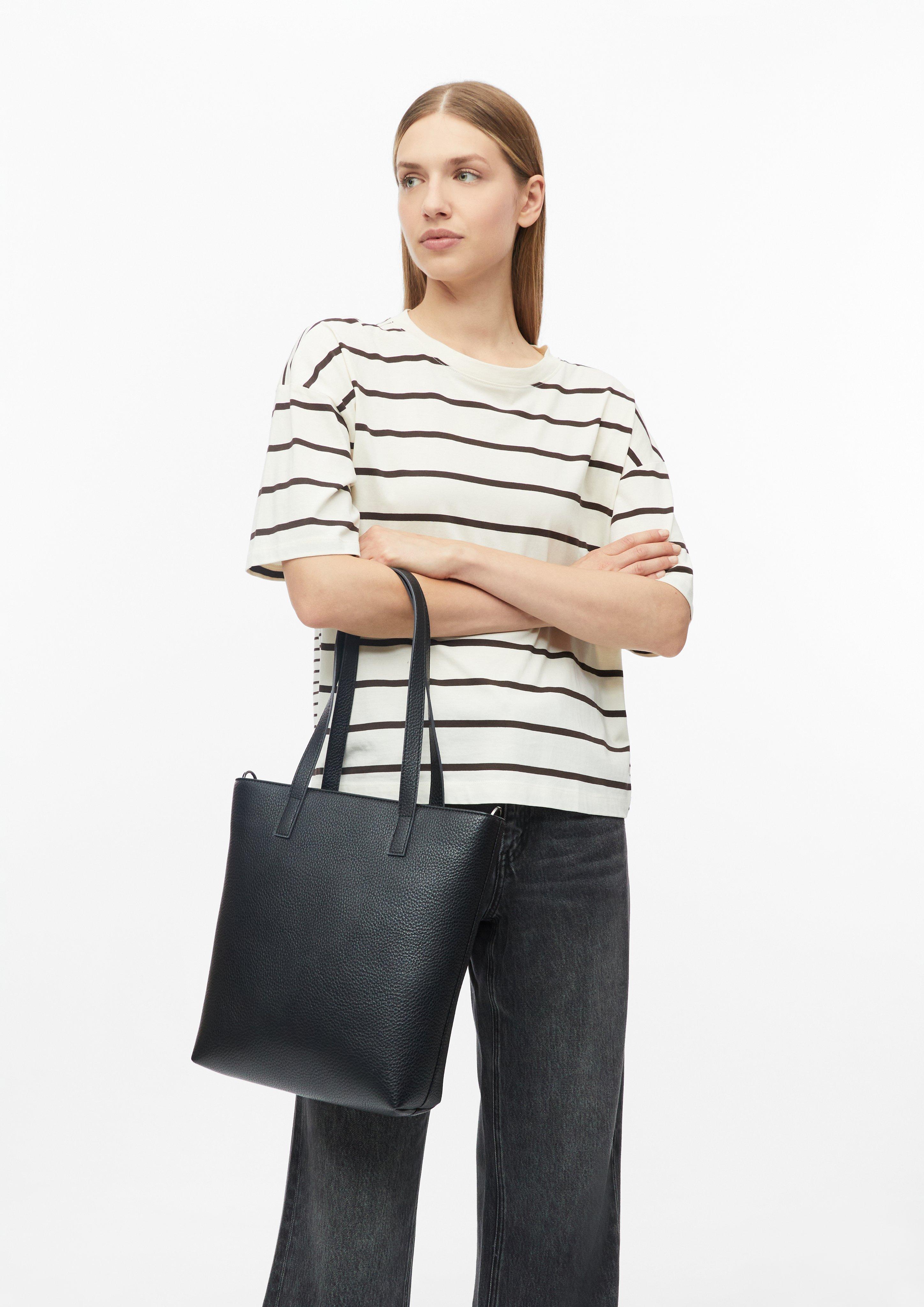 Femmes Sac avec bandoulière amovible et plaque à logo en noir de s.Oliver