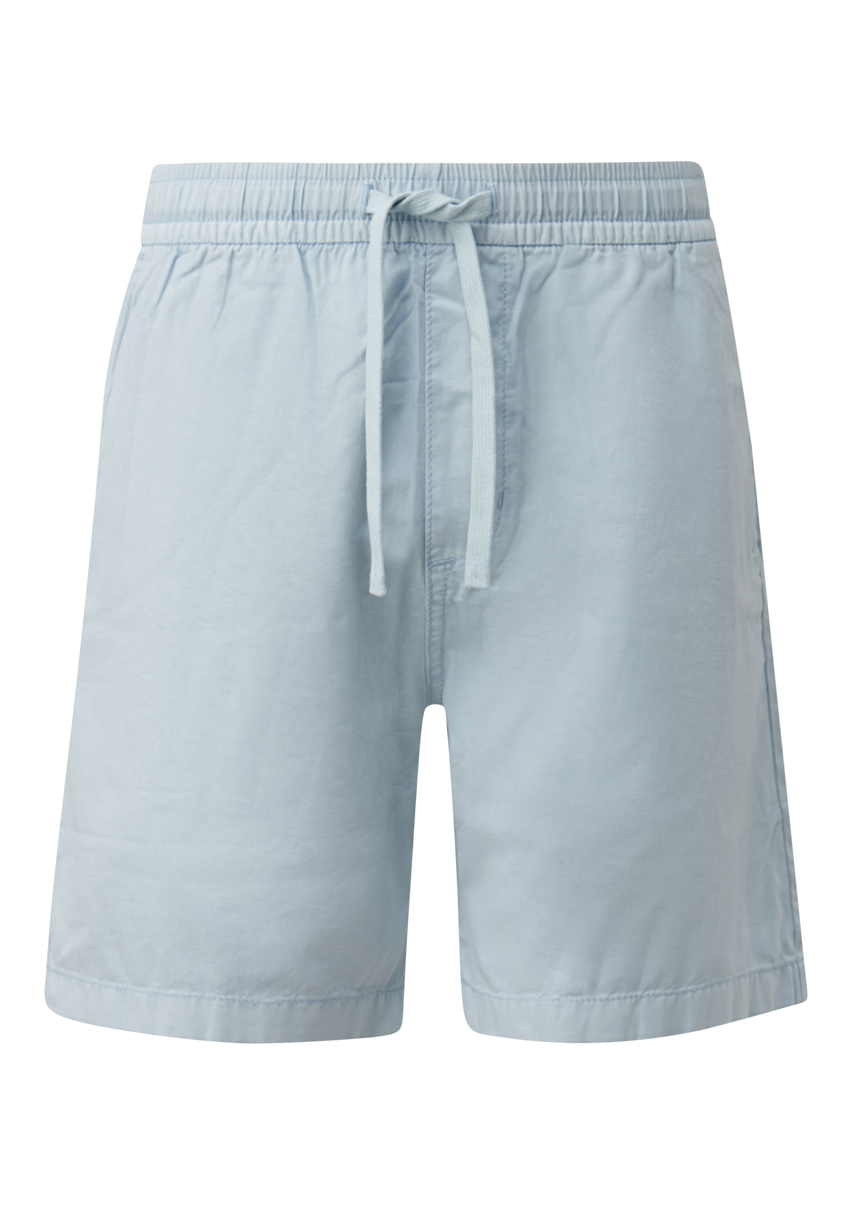 Joggershorts aus Leinenmix