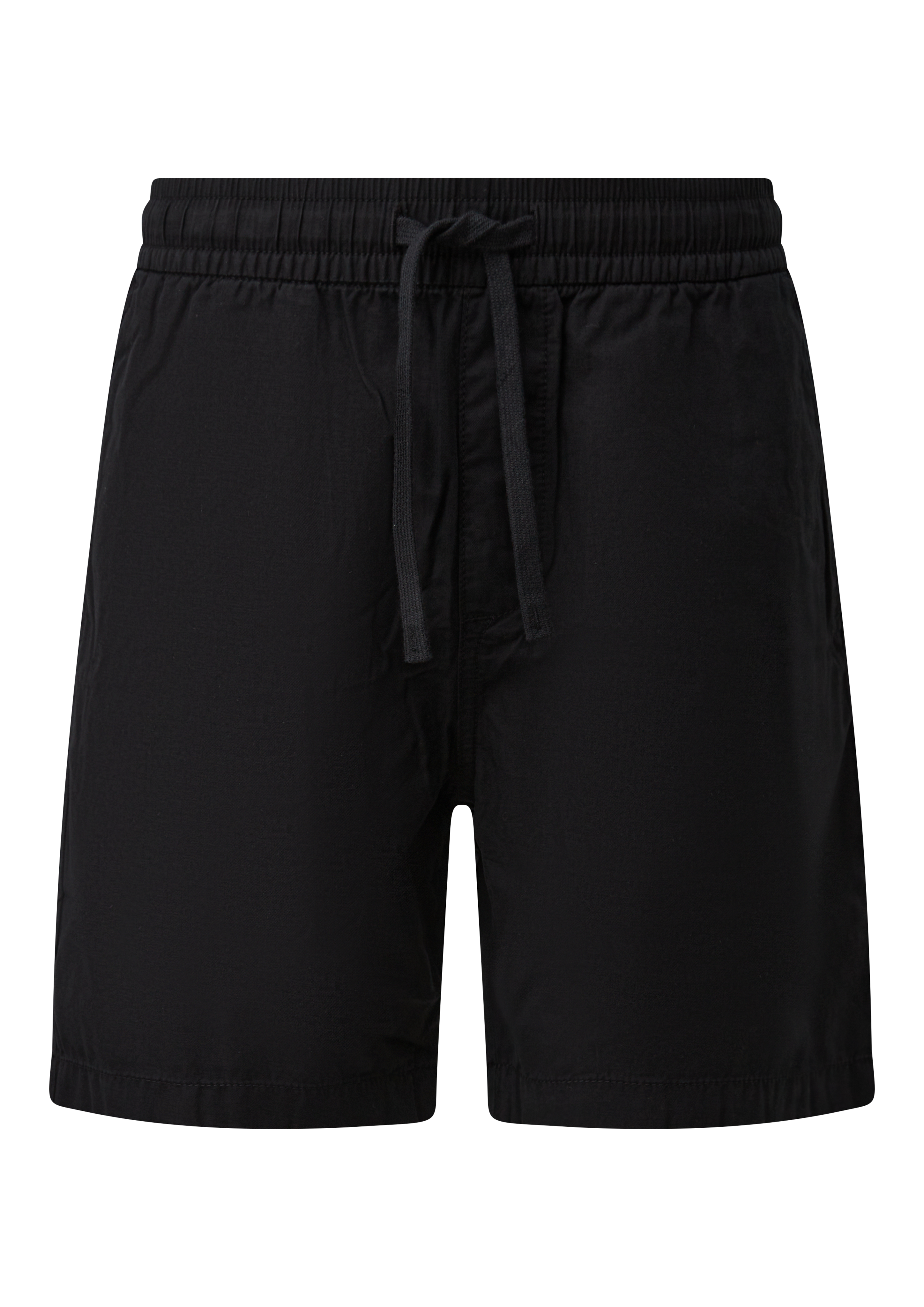 Joggershort van linnenmix