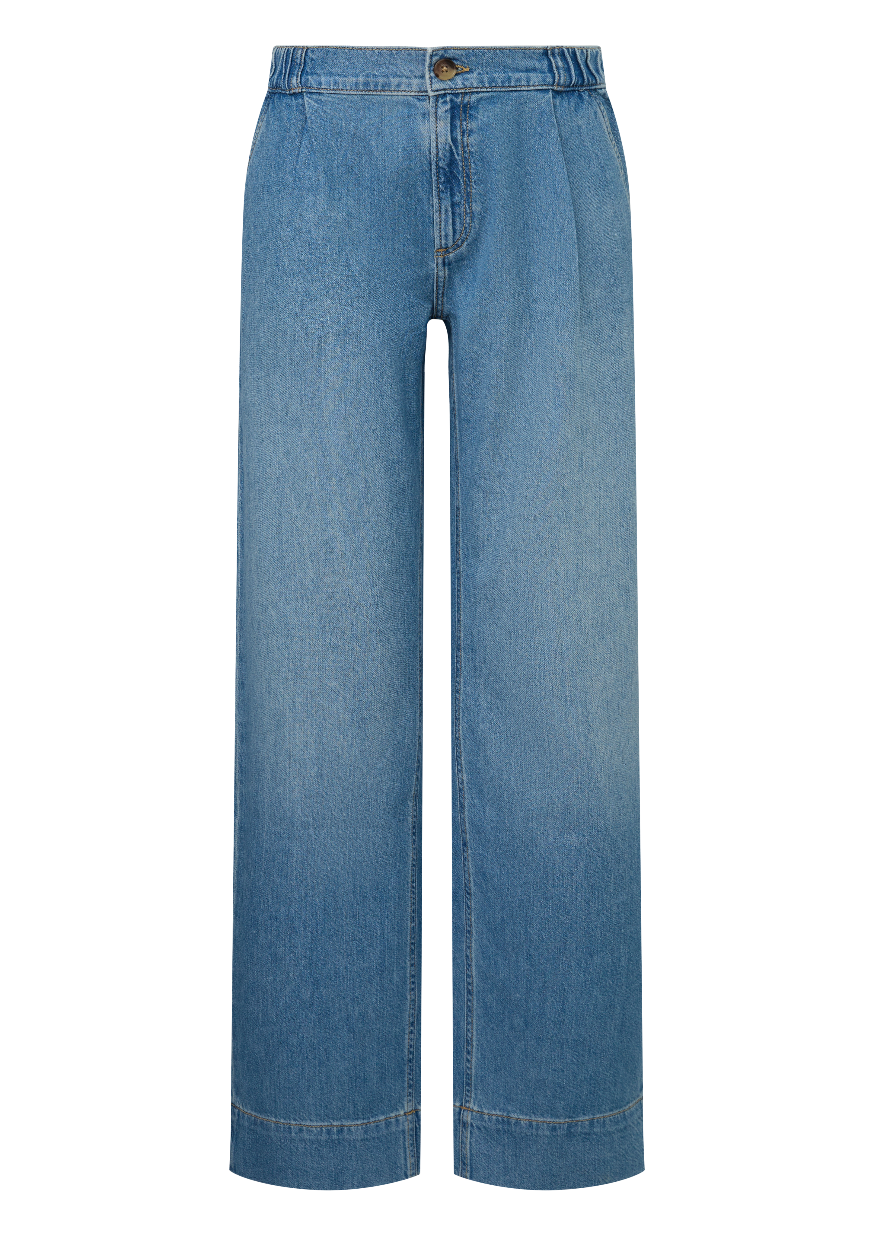 Jeans / Regular Fit / Halfhoog / Wijde pijpen