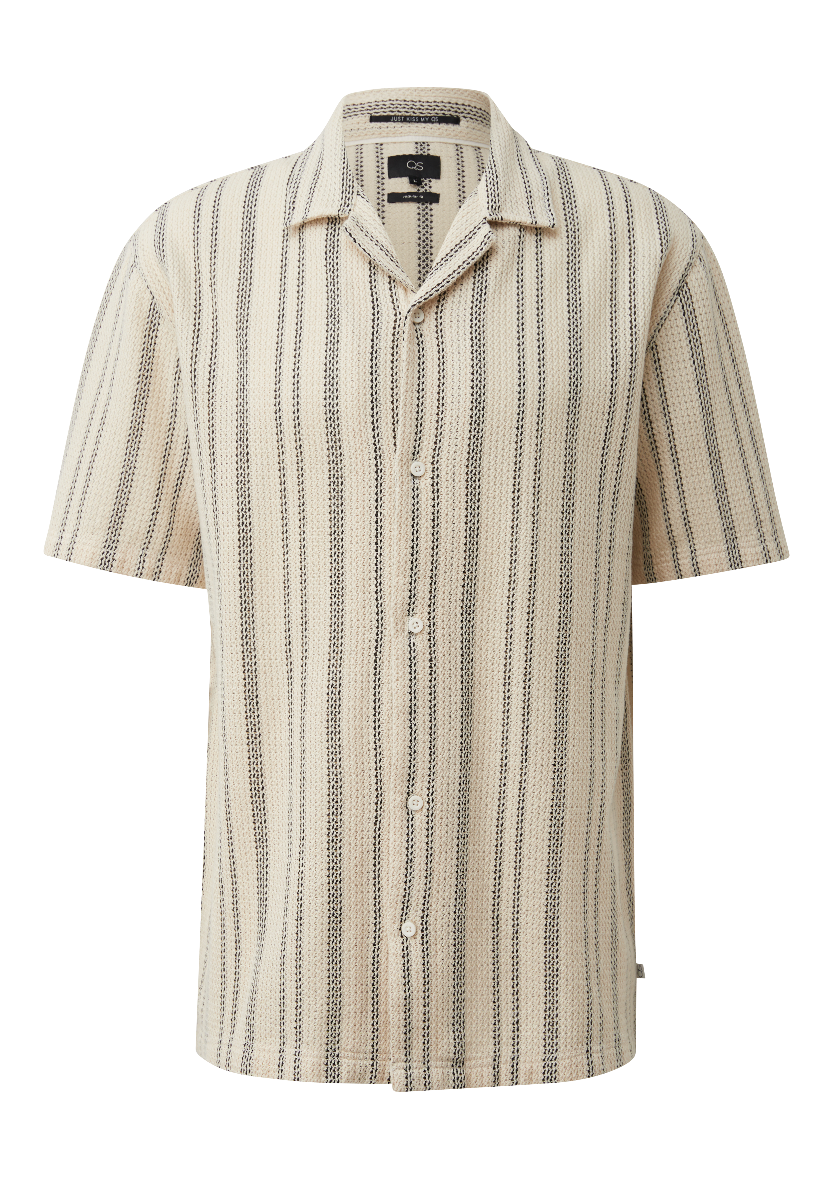 Qs Resort Fit, Strukturiertes Hemd