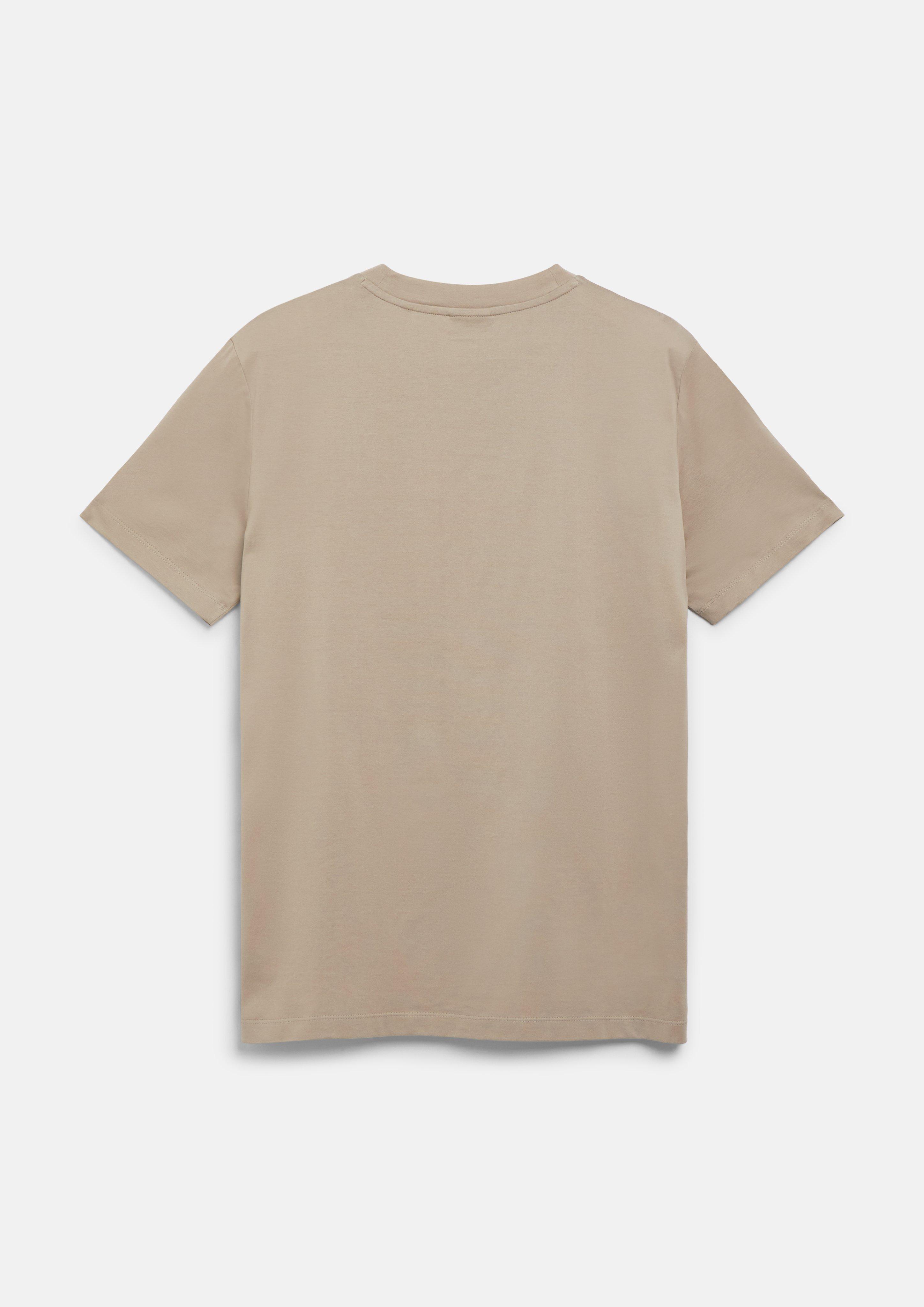 Heren T-shirt in bruin van s.Oliver BLACK LABEL