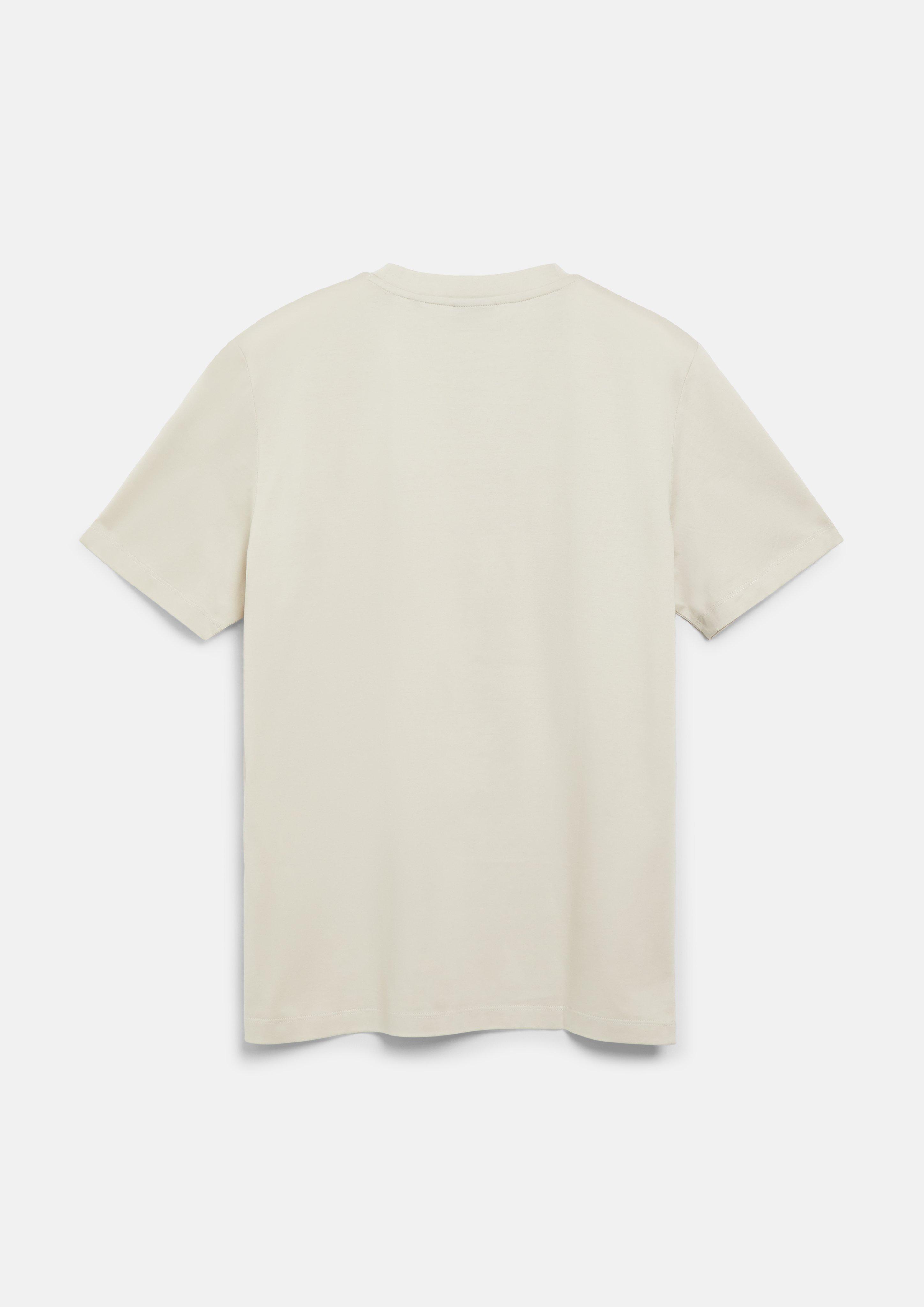 Heren T-shirt in beige van s.Oliver BLACK LABEL
