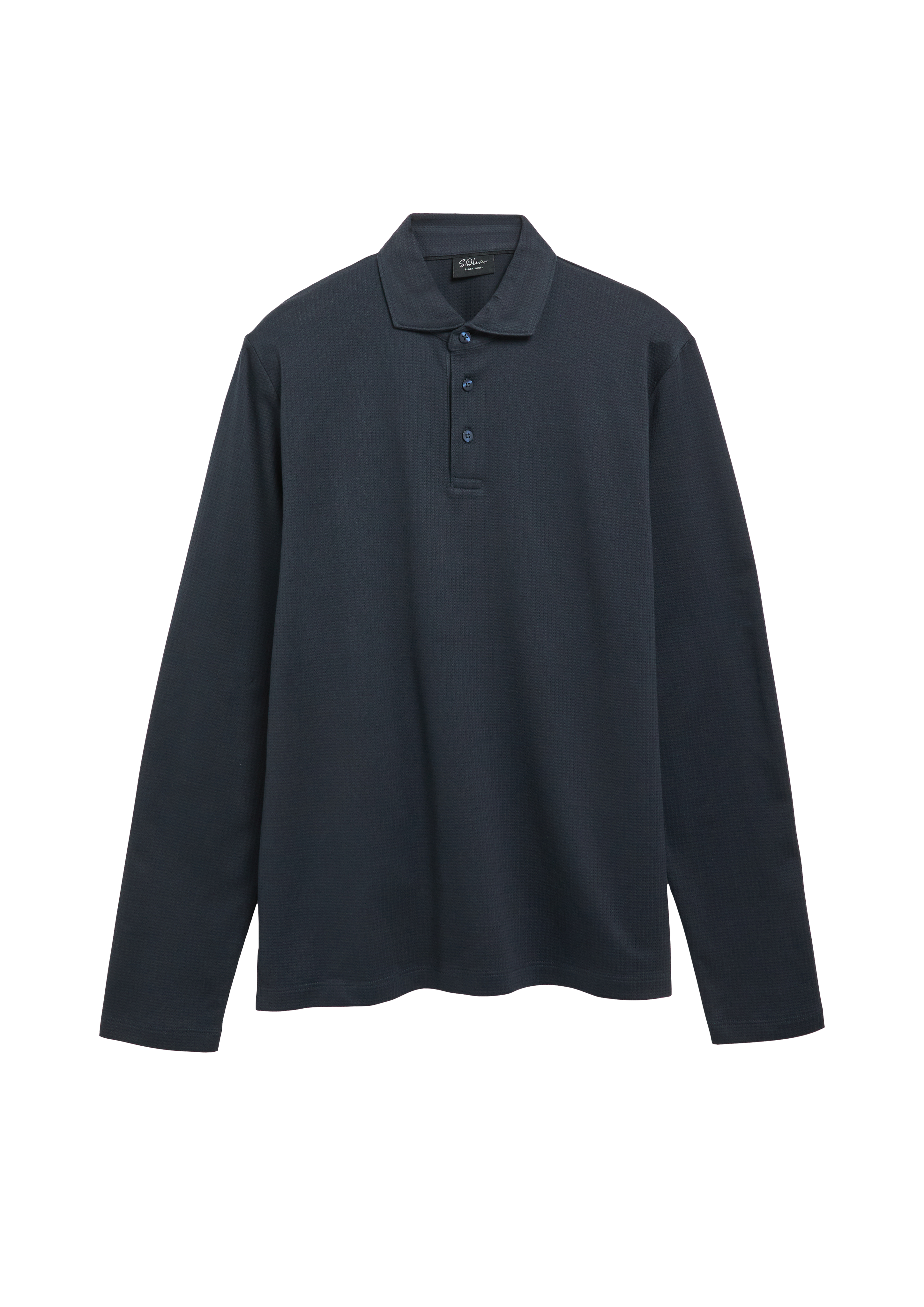 Poloshirt aus merzerisiertem Baumwoll-Jacquard