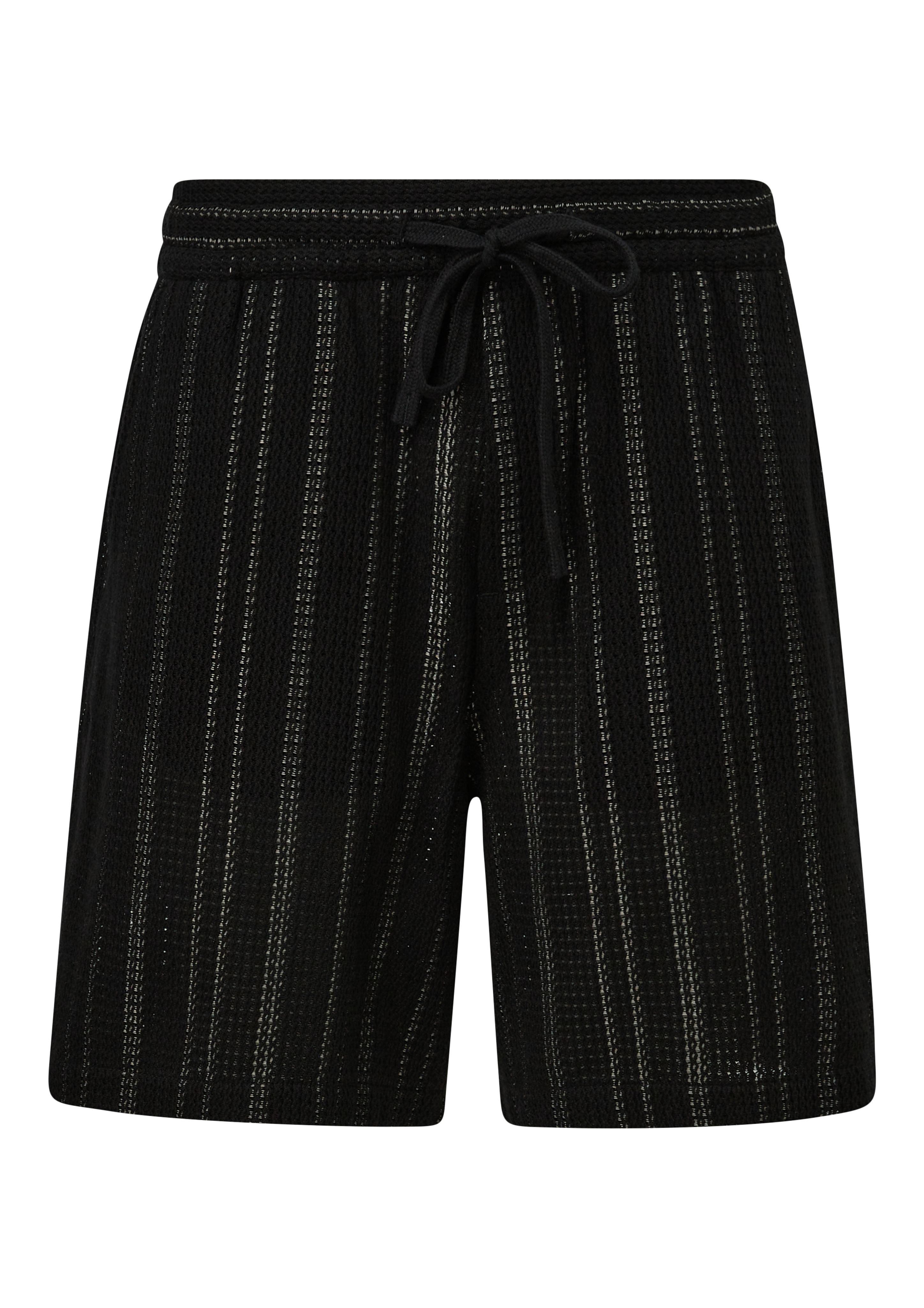 Gestructureerde joggershorts