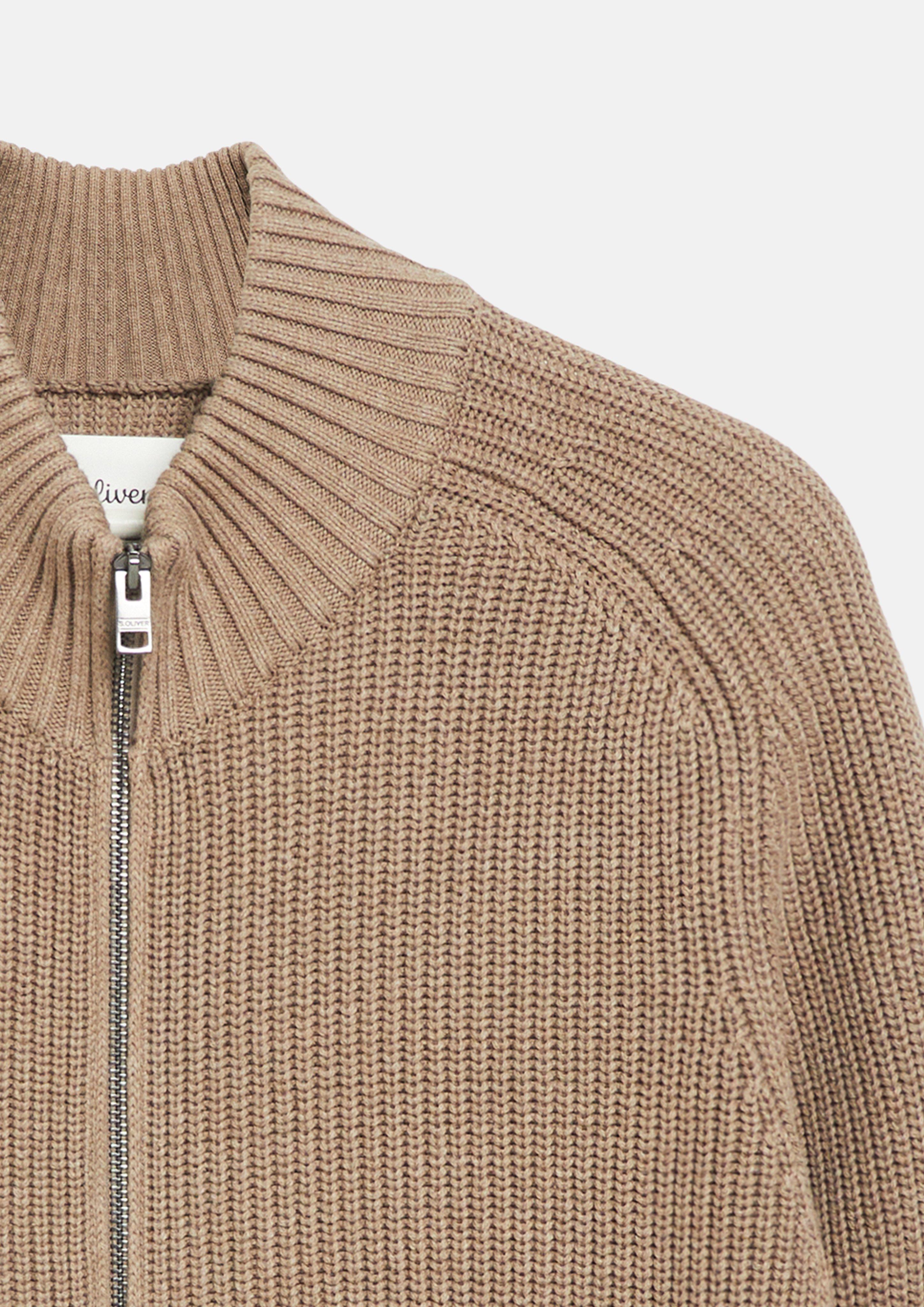 Heren Vest in bruin van s.Oliver