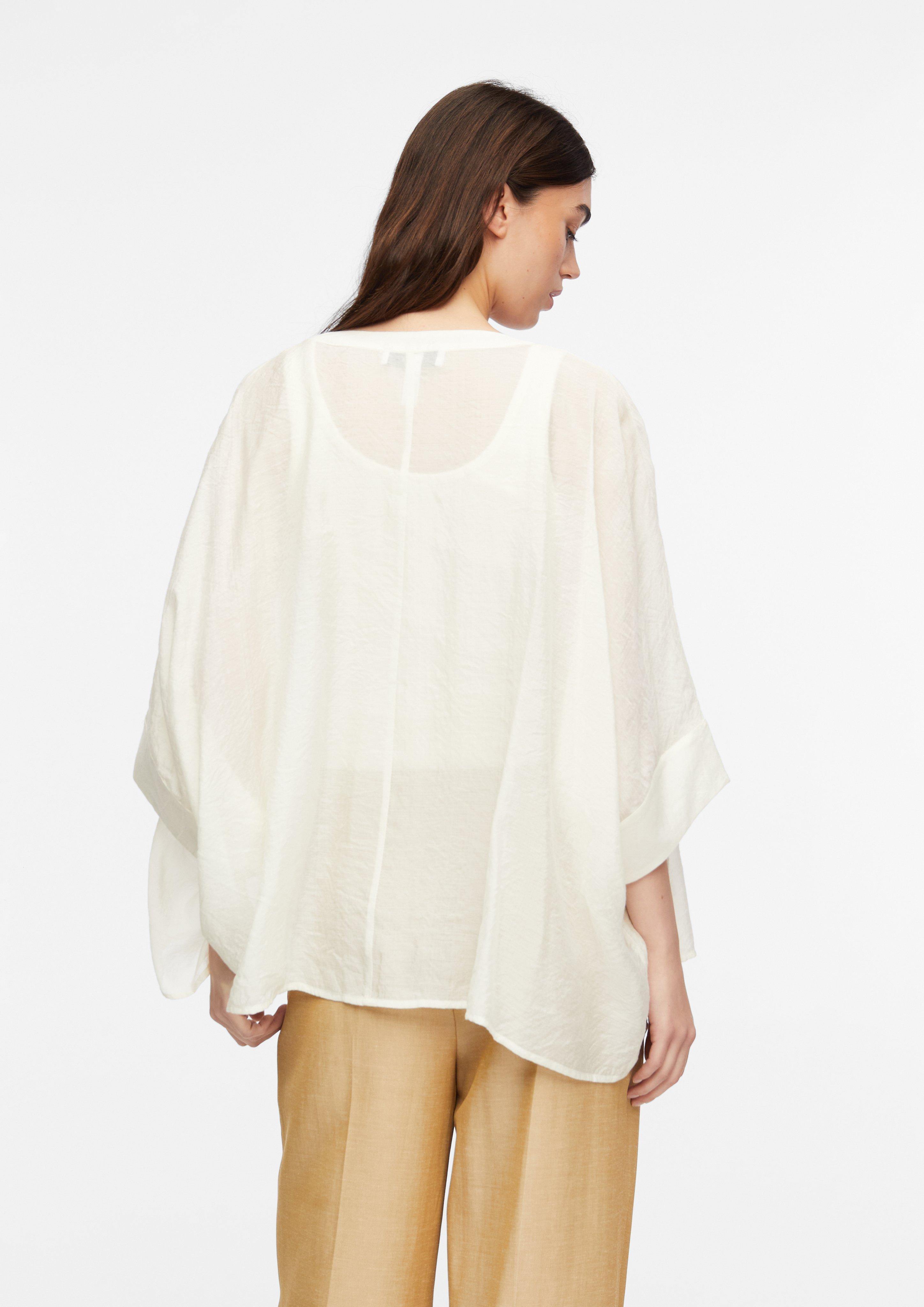 Oversized Chiffonbluse in  von COMMA