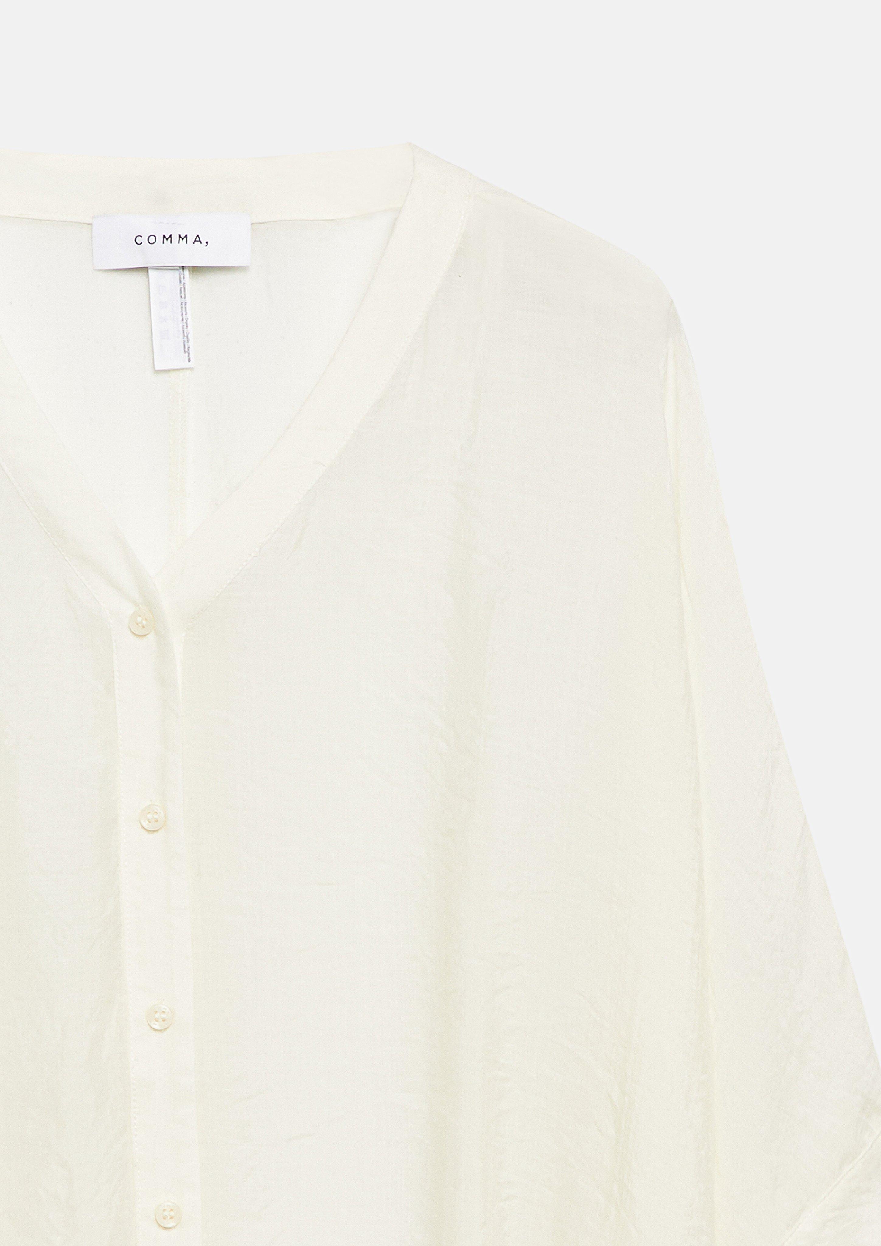 Oversized Chiffonbluse in  von COMMA