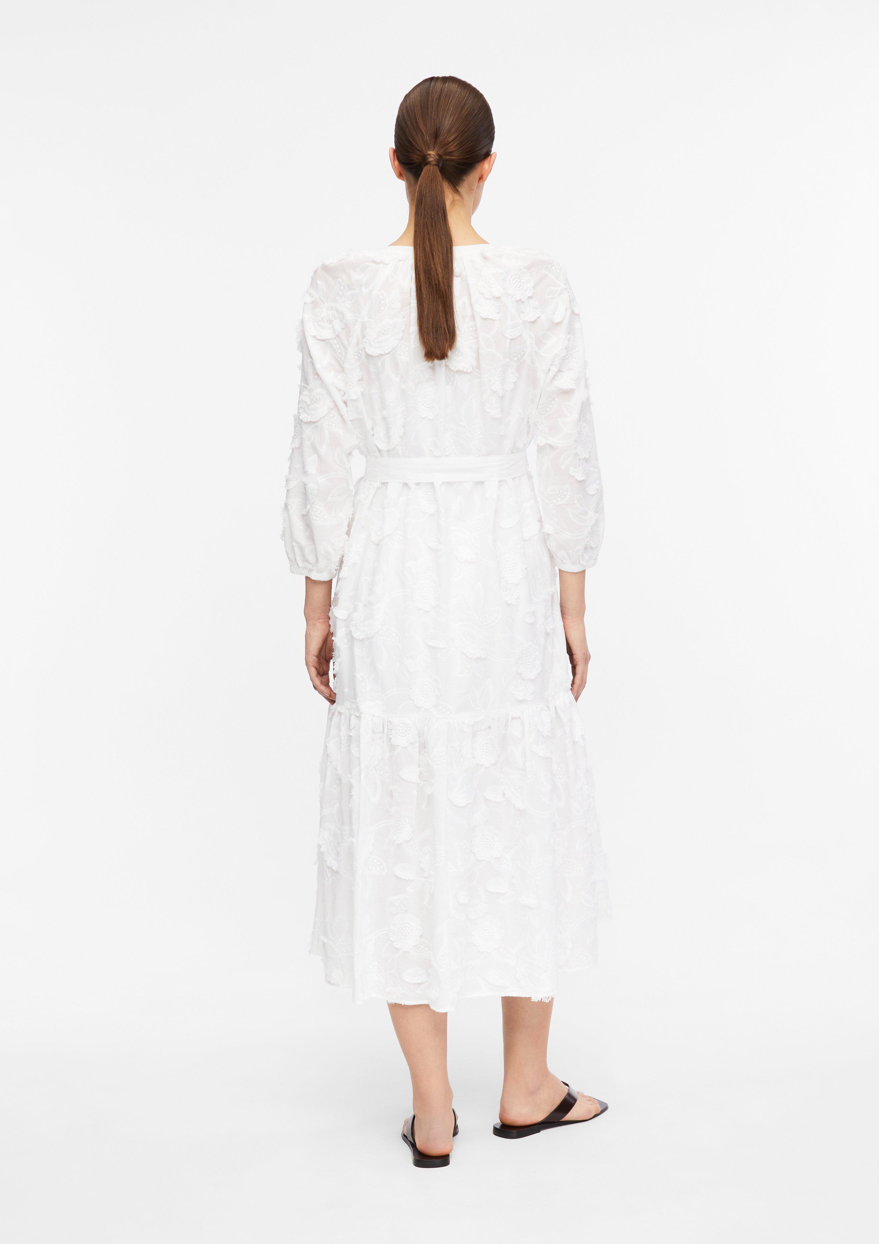 Robe en blanc de COMMA