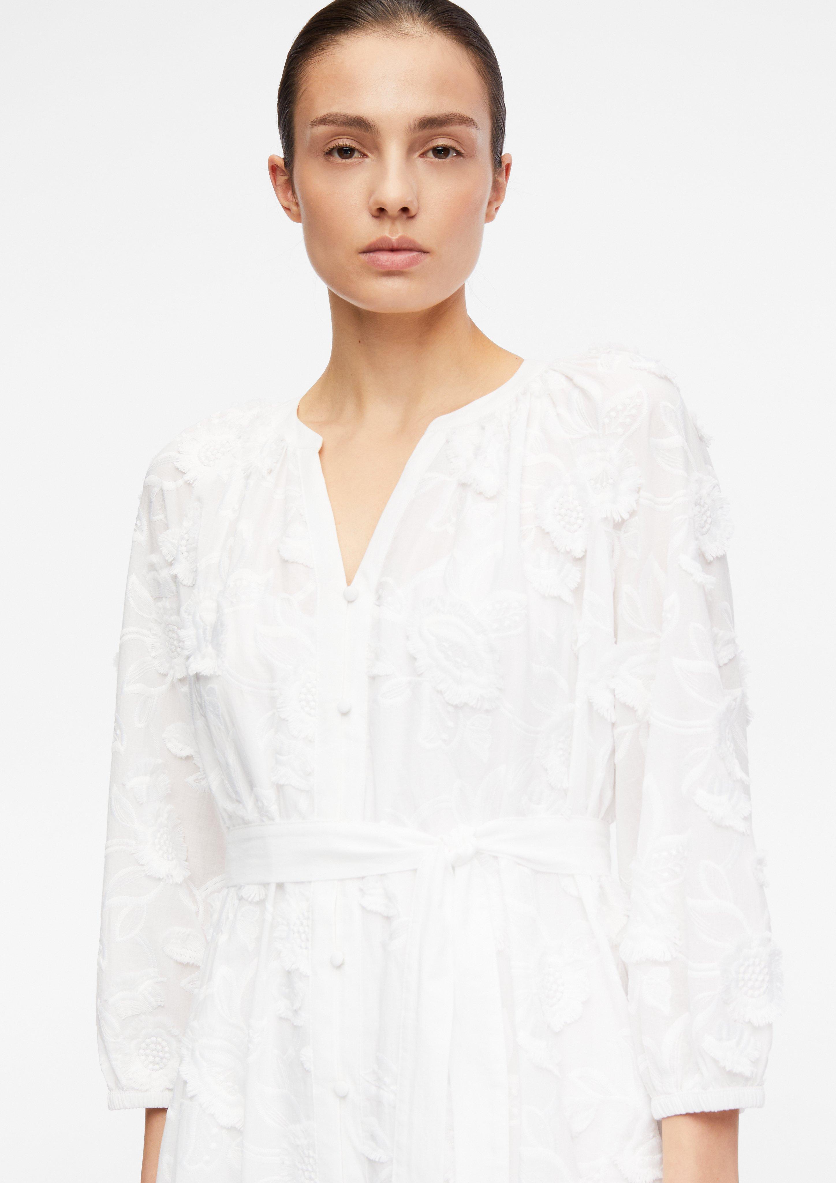 Robe en blanc de COMMA