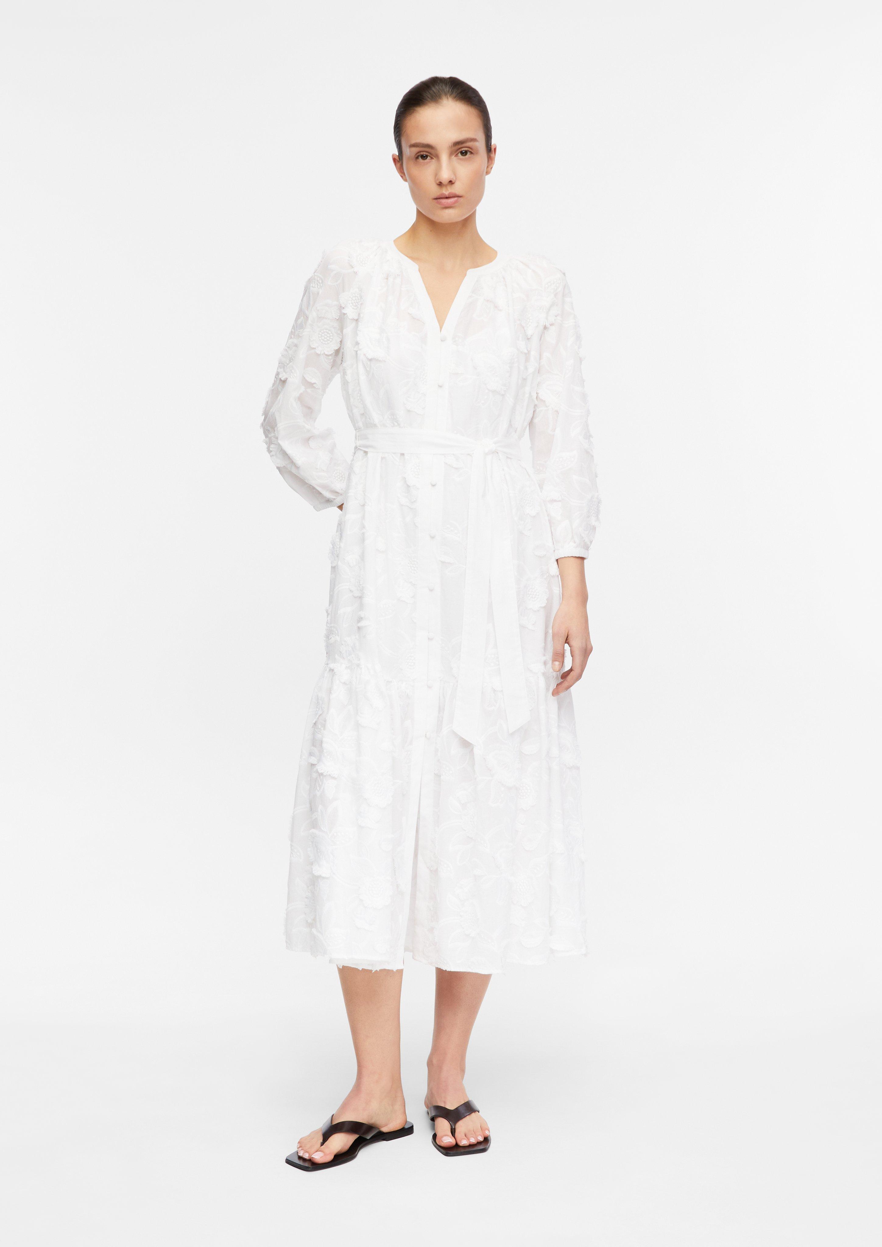 Robe en blanc de COMMA